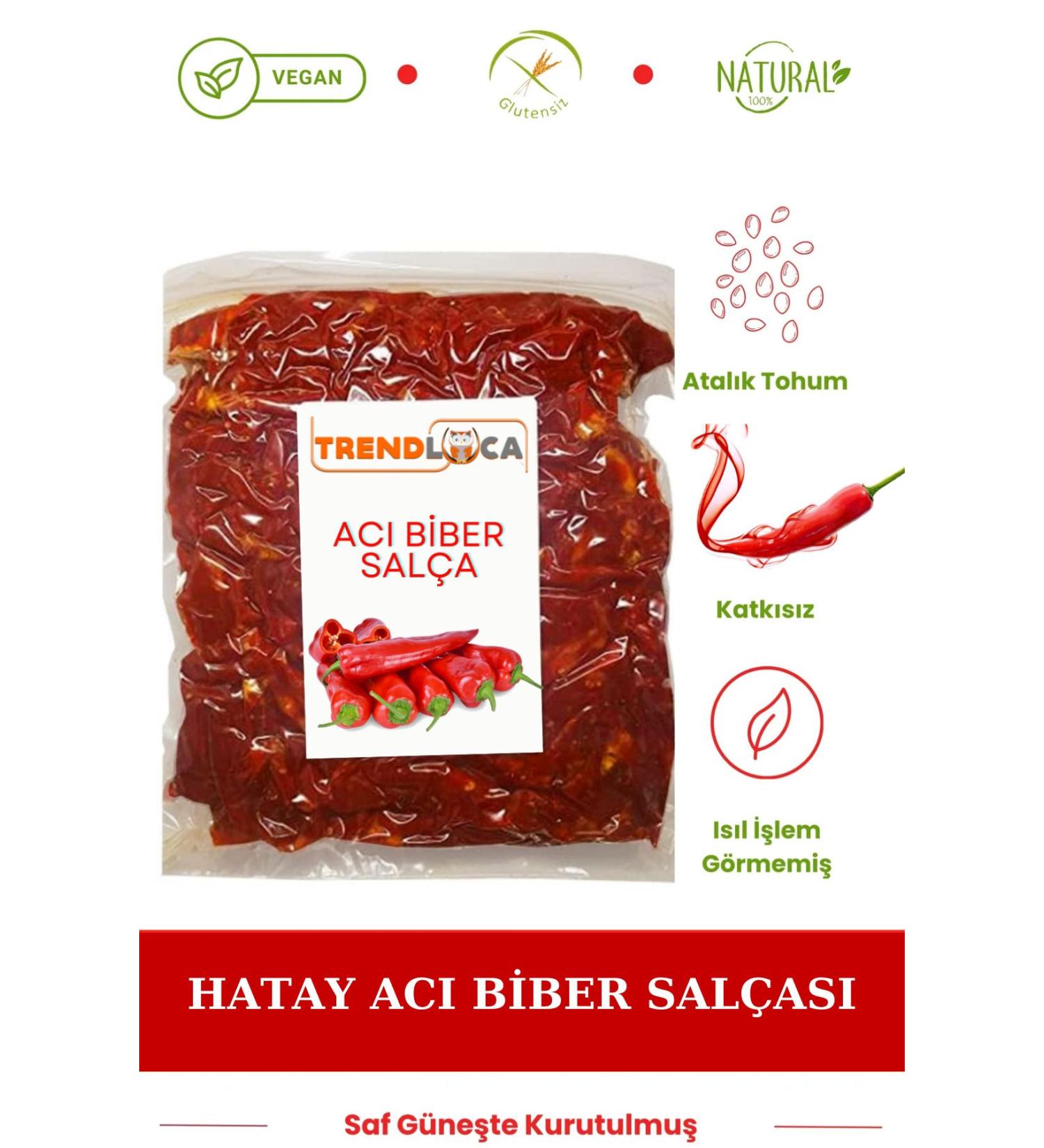 Trend Loca Hatay Hot Pepper Paste Sun Dried Hot Pepper Paste 3 Kg New Season - Buy Online on GoSupps.com