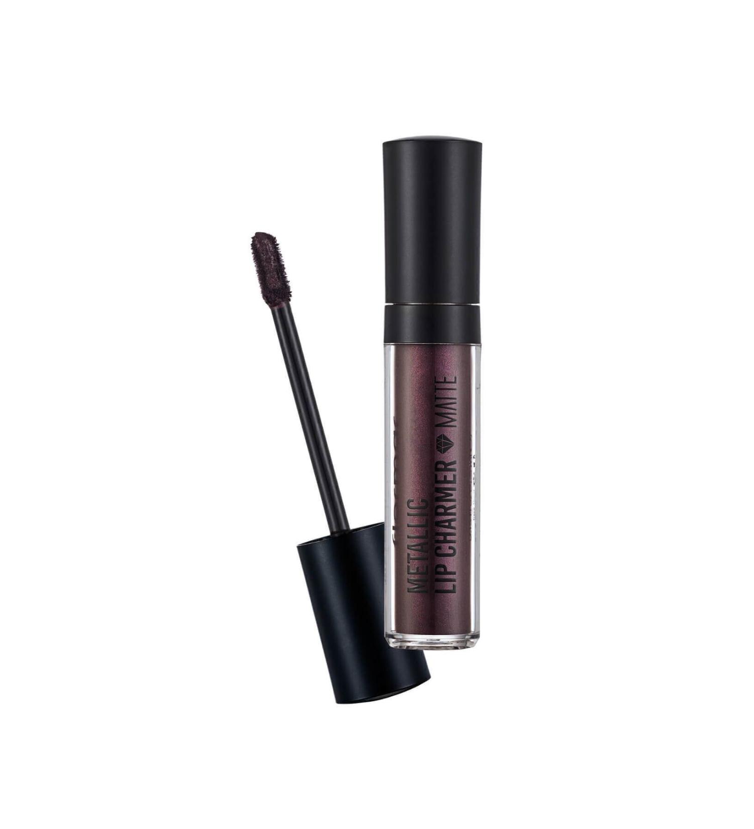 Flormar Matte Metallic Stick Lipstick (Dark Purple) - Metallic Lip Charmer Lipstick - 007 Enchanter - 8690604534531