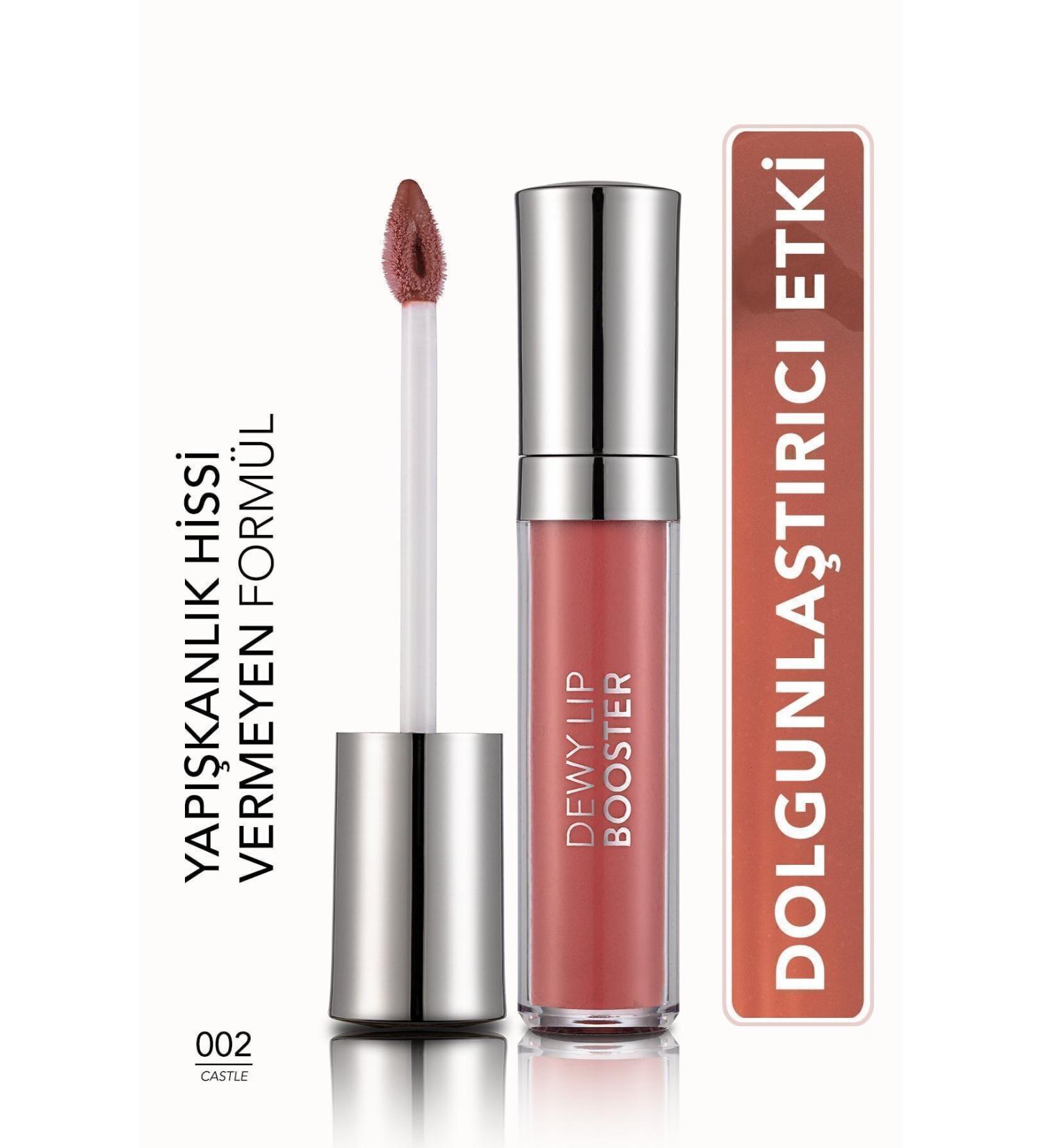 Flormar Plumping Lip Gloss (TEN) - Dewy Lip Booster - 002 Castle - 8690604619047 - Buy Online on GoSupps.com
