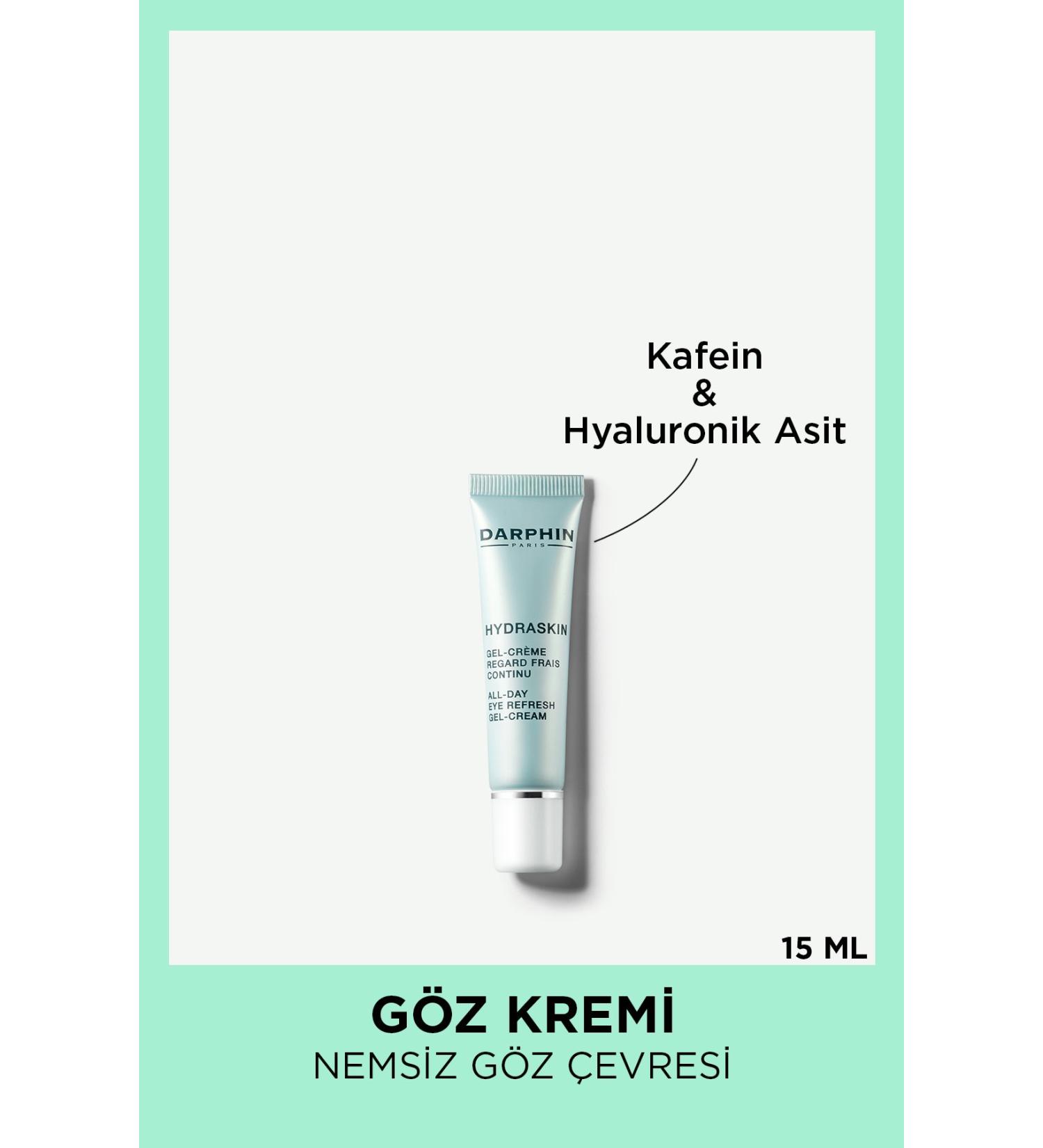 Darphin Moisturizing Eye Cream- Hydraskin All Day Eye Fresh Gel Cream 15 ml 882381082208 - Buy Online on GoSupps.com