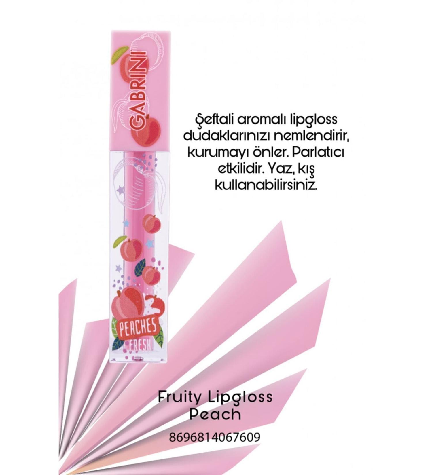 Gabrini Fruity Lipgloss Peaches