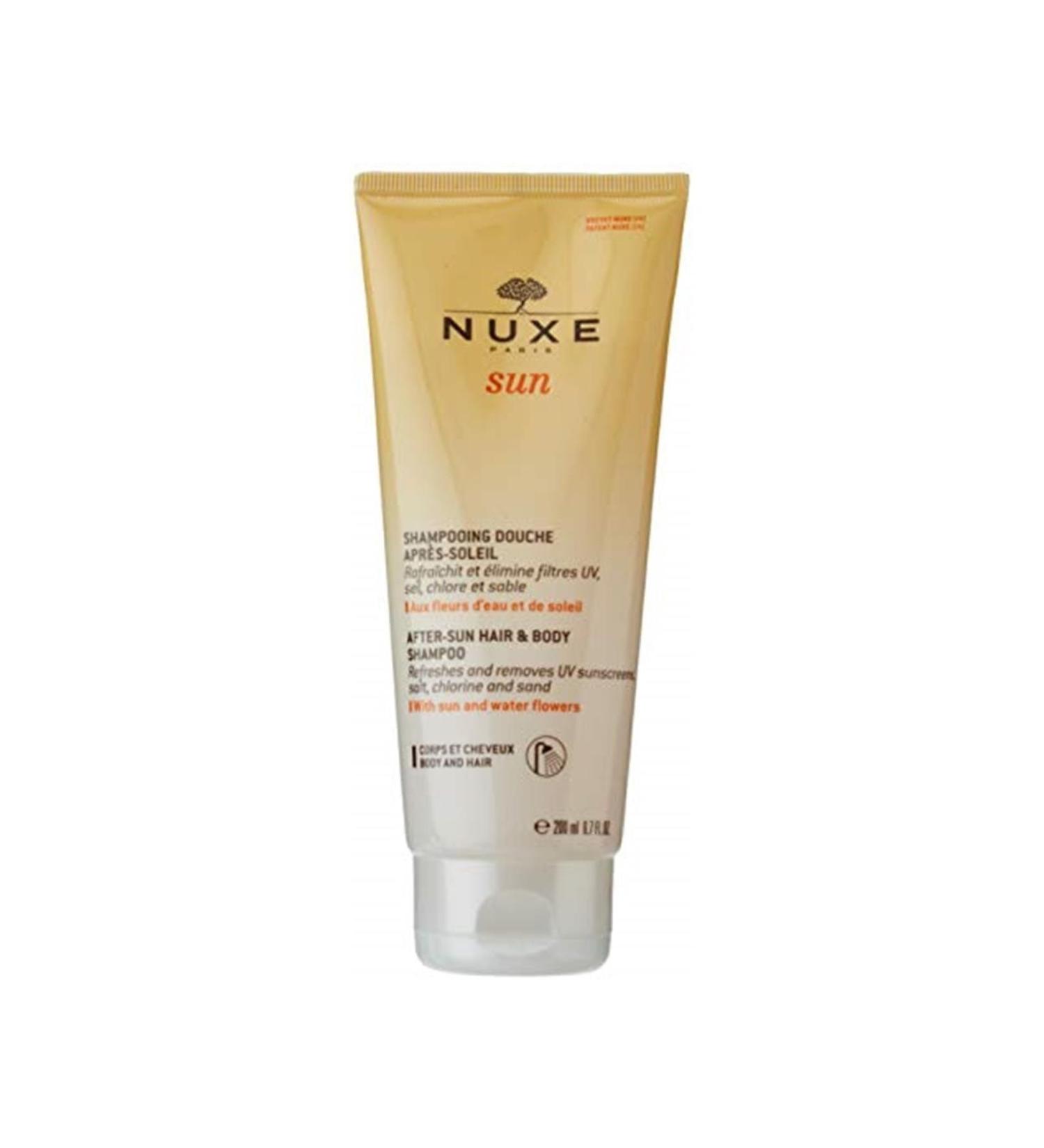 Nuxe Sun After Sun Hair Body Shampoo - After Sun Hair and Body Shampoo 200ml 1 Pack (1 X