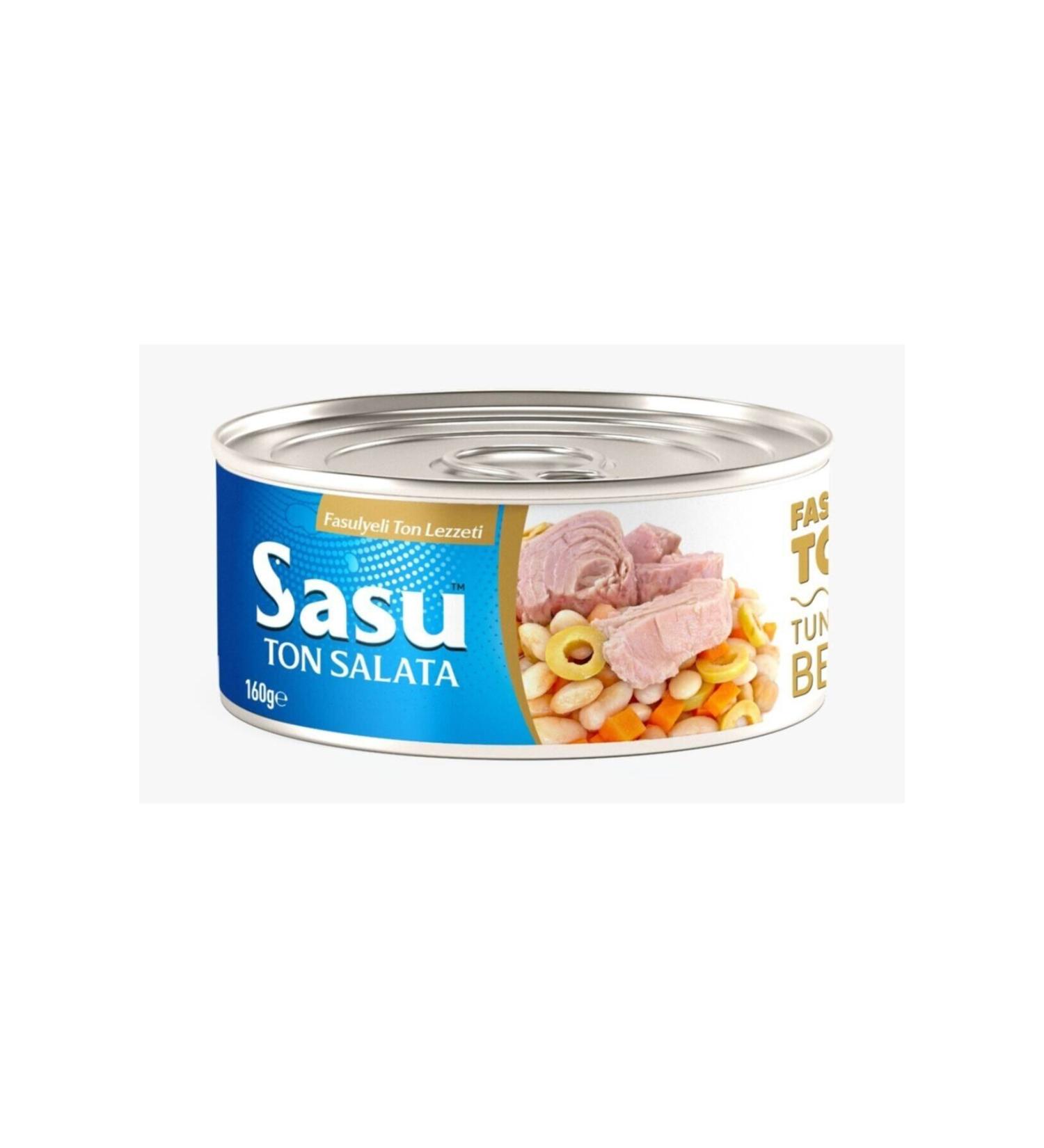 SASU SAUCE Tuna Salad with Sasu Beans 6x160g Large Piece