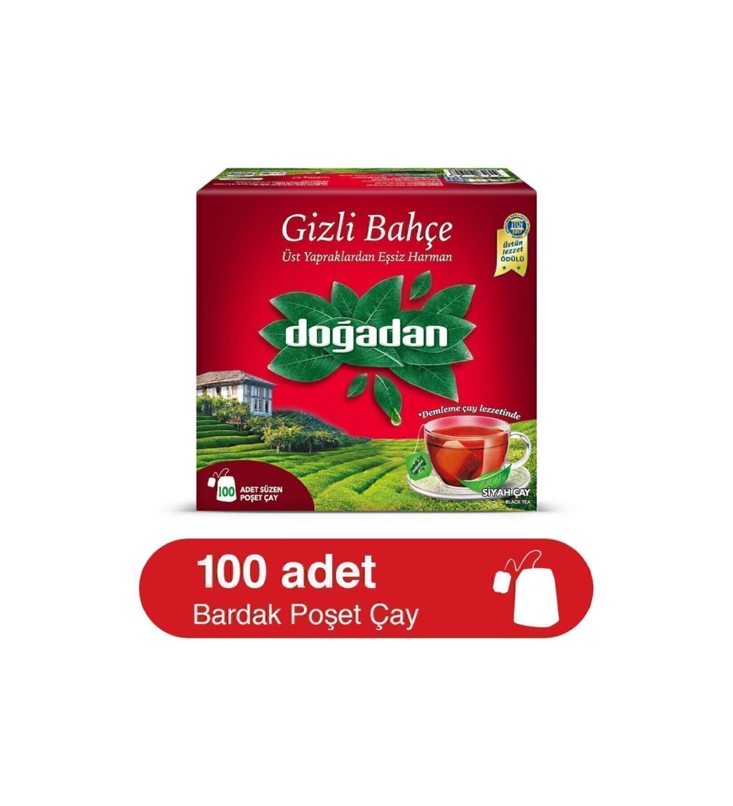 Nature's Secret Garden Tea Bag Cup 100's