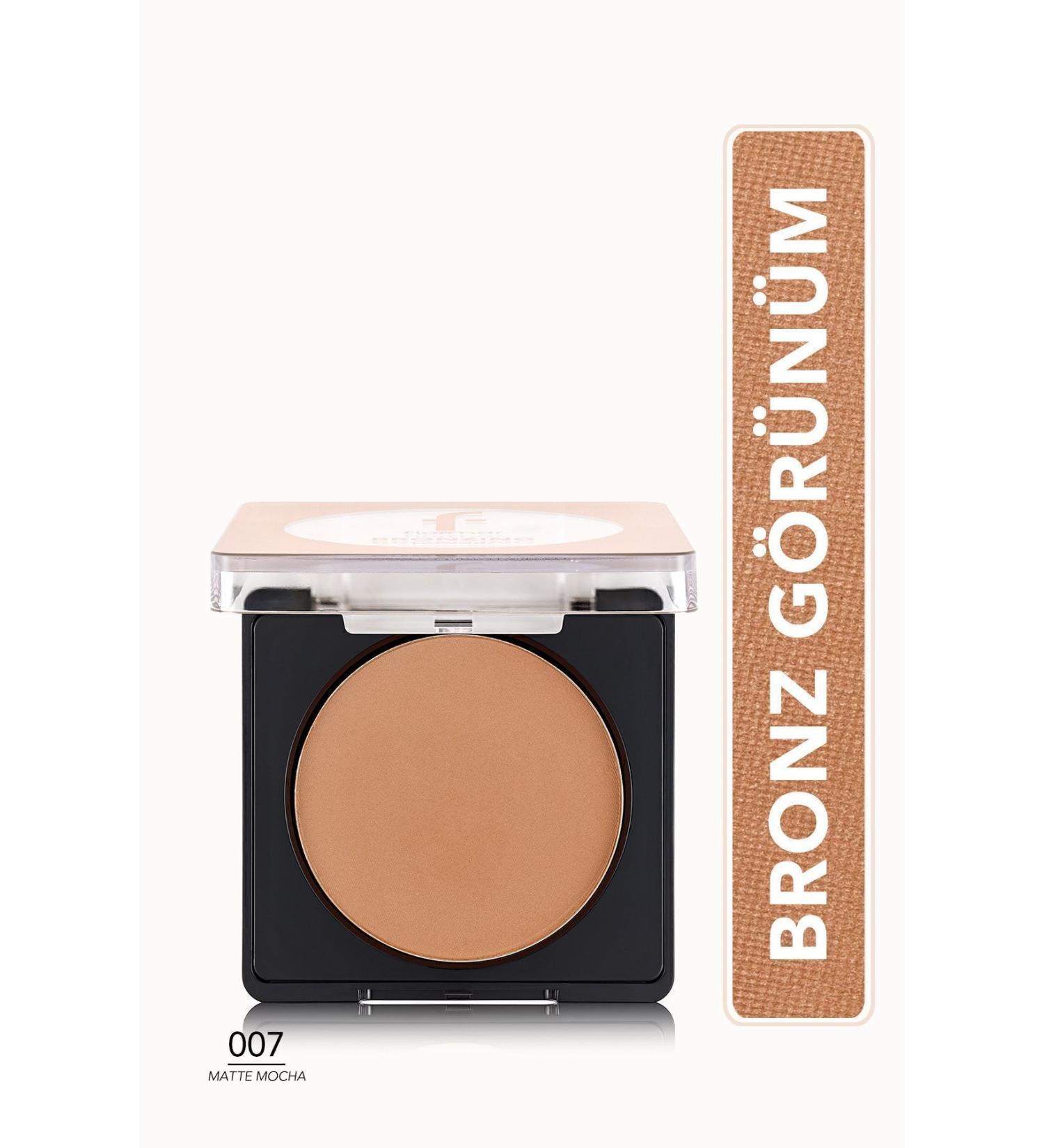 Flormar Intense Pigmented Shimmering Bronzer - Bronzing Powder - 007 Matte Mocha - 8682536053457 - Buy Online on GoSupps.com