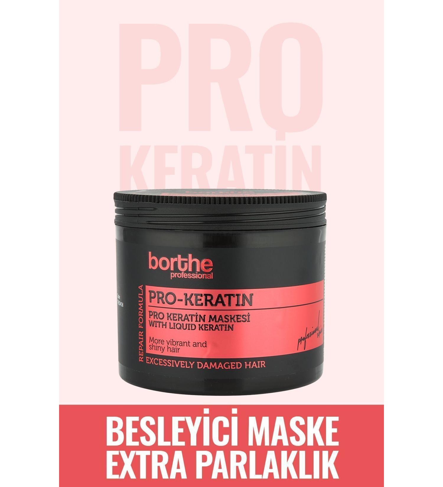 Borthe Keratin Hair Mask 500 ml - Buy Online on GoSupps.com