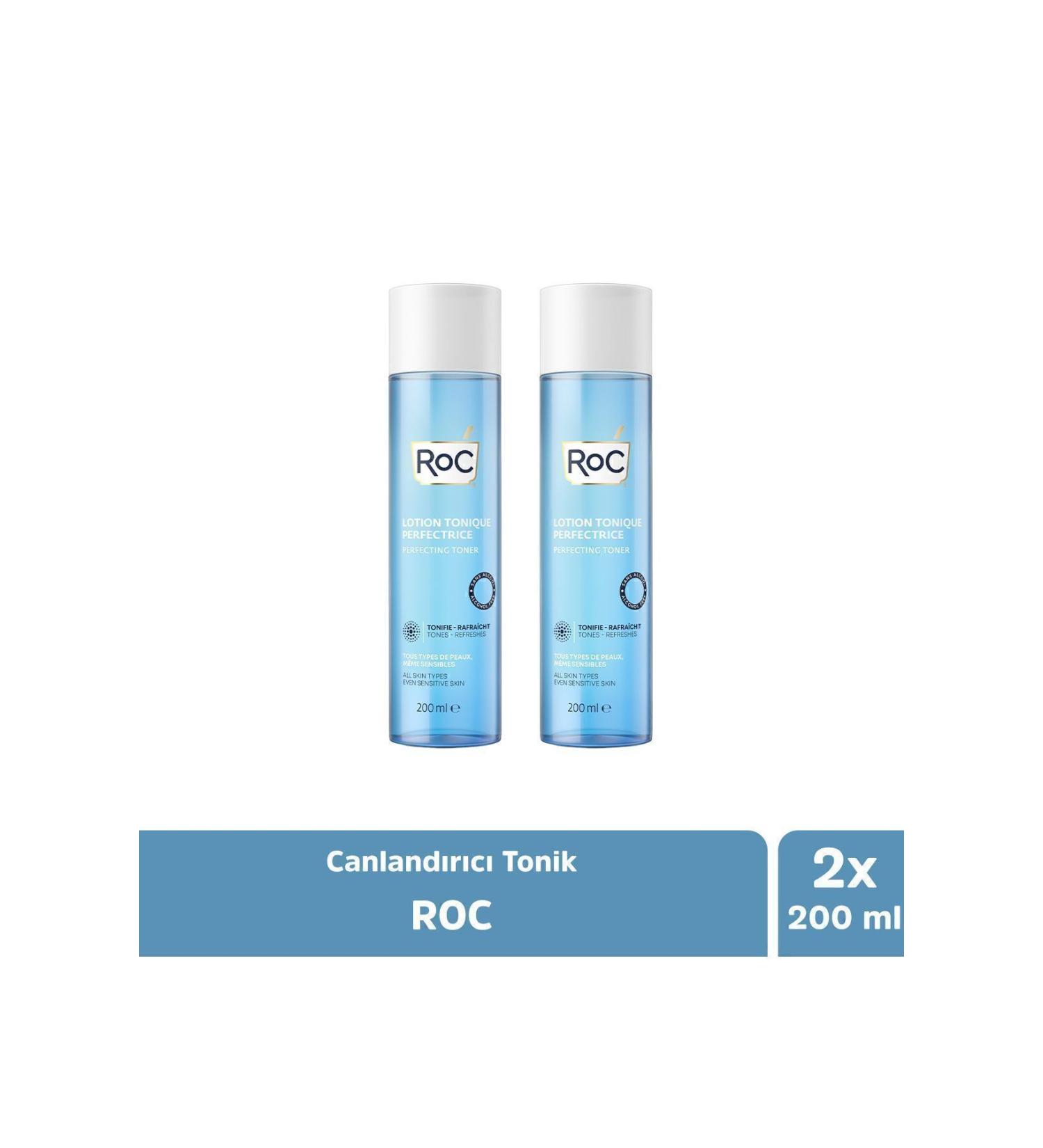 Roc Revitalizing Tonic 200ml x2