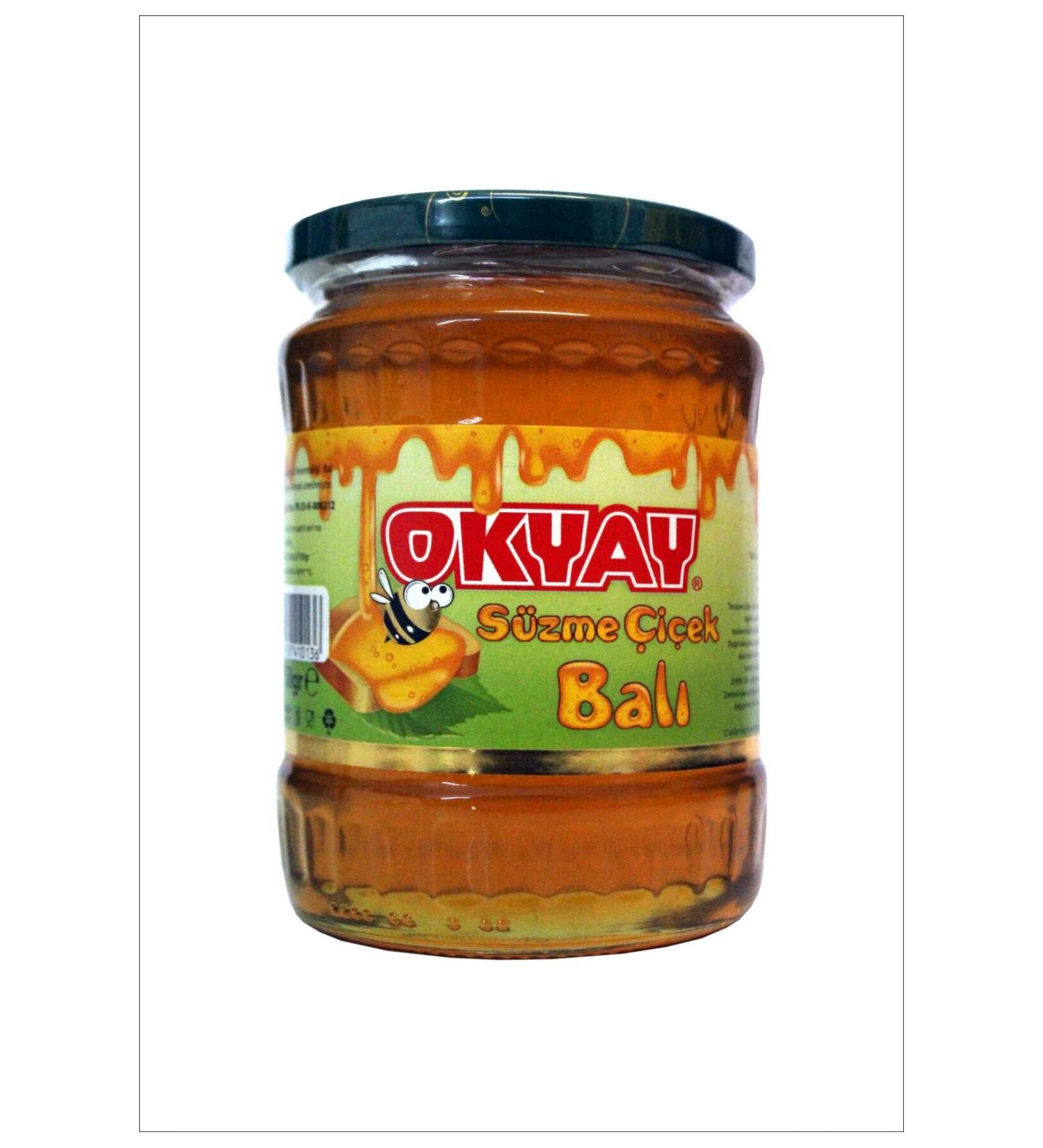 Okyay 750 gr. jar of honey