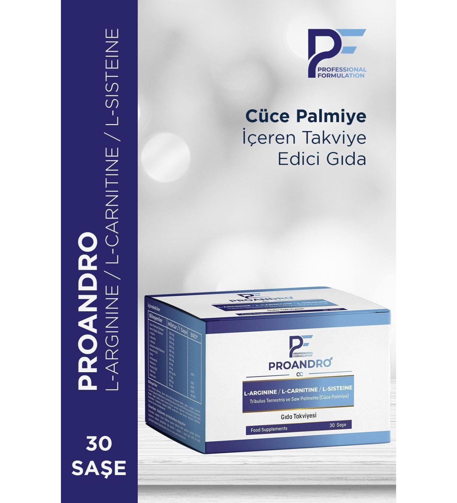 pf professional formulation Proandro 30 Vegan Sachet - Buy Online on GoSupps.com