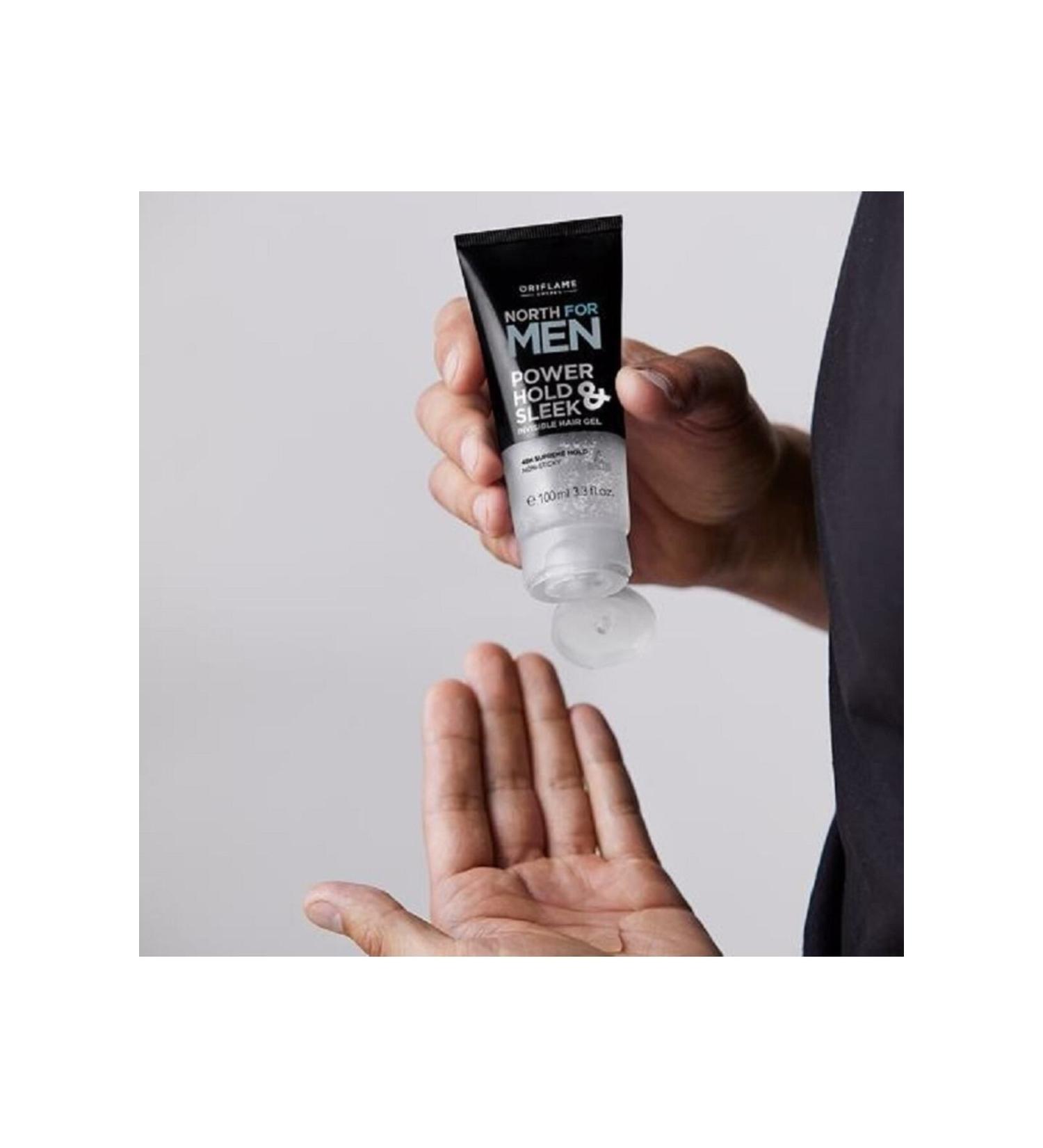 Oriflame North For Men Power Hold Sleek Invisible Hair Gel