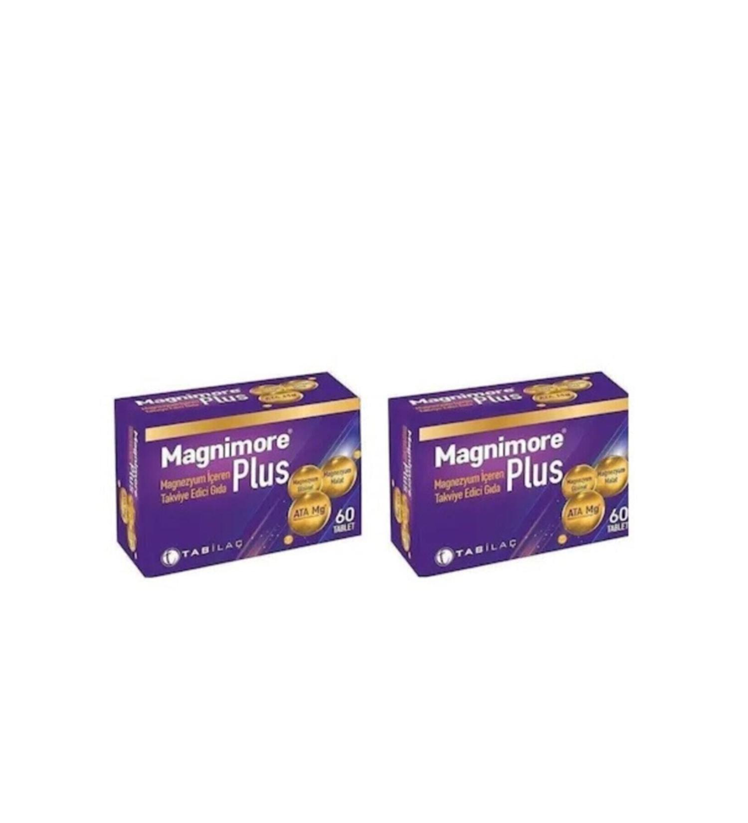 TAB Pharmaceutical Industry Inc. Magnimore Plus 60 Tablets 2 Pieces