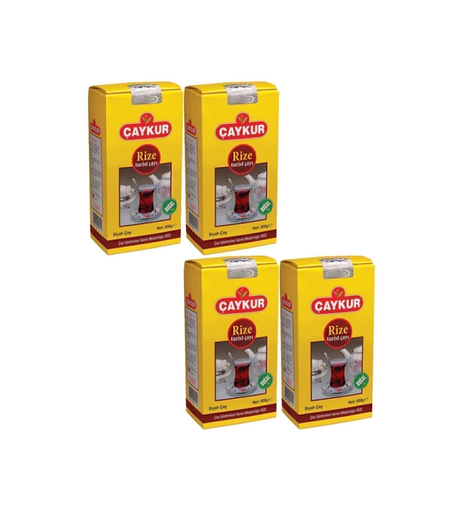 aykur Rize Tourist 500 Gr x 4 Packages 2 Kg Loose Tea