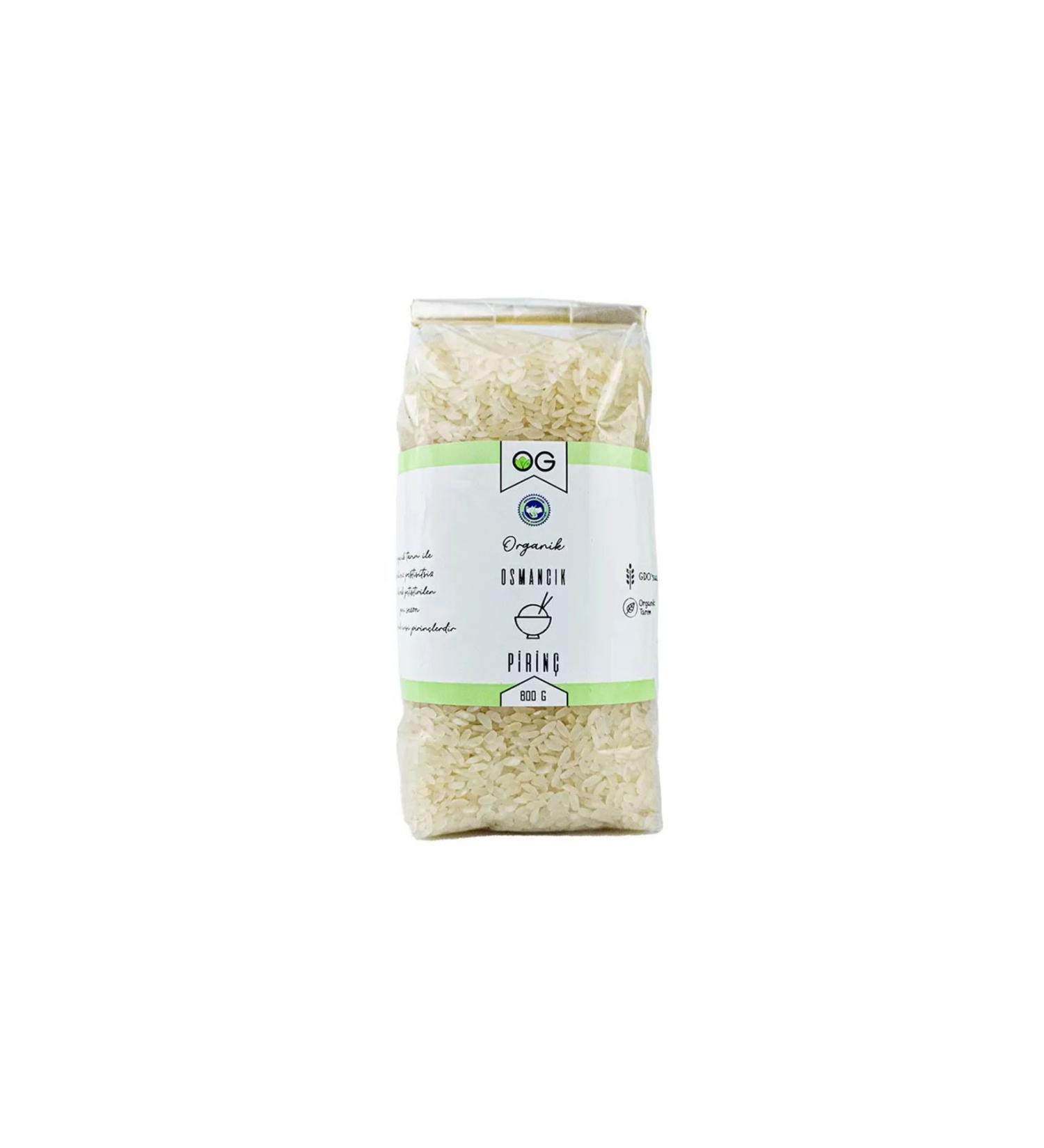 OG natural Organic Certified Osmancik Rice 800 Gr - Buy Online on GoSupps.com