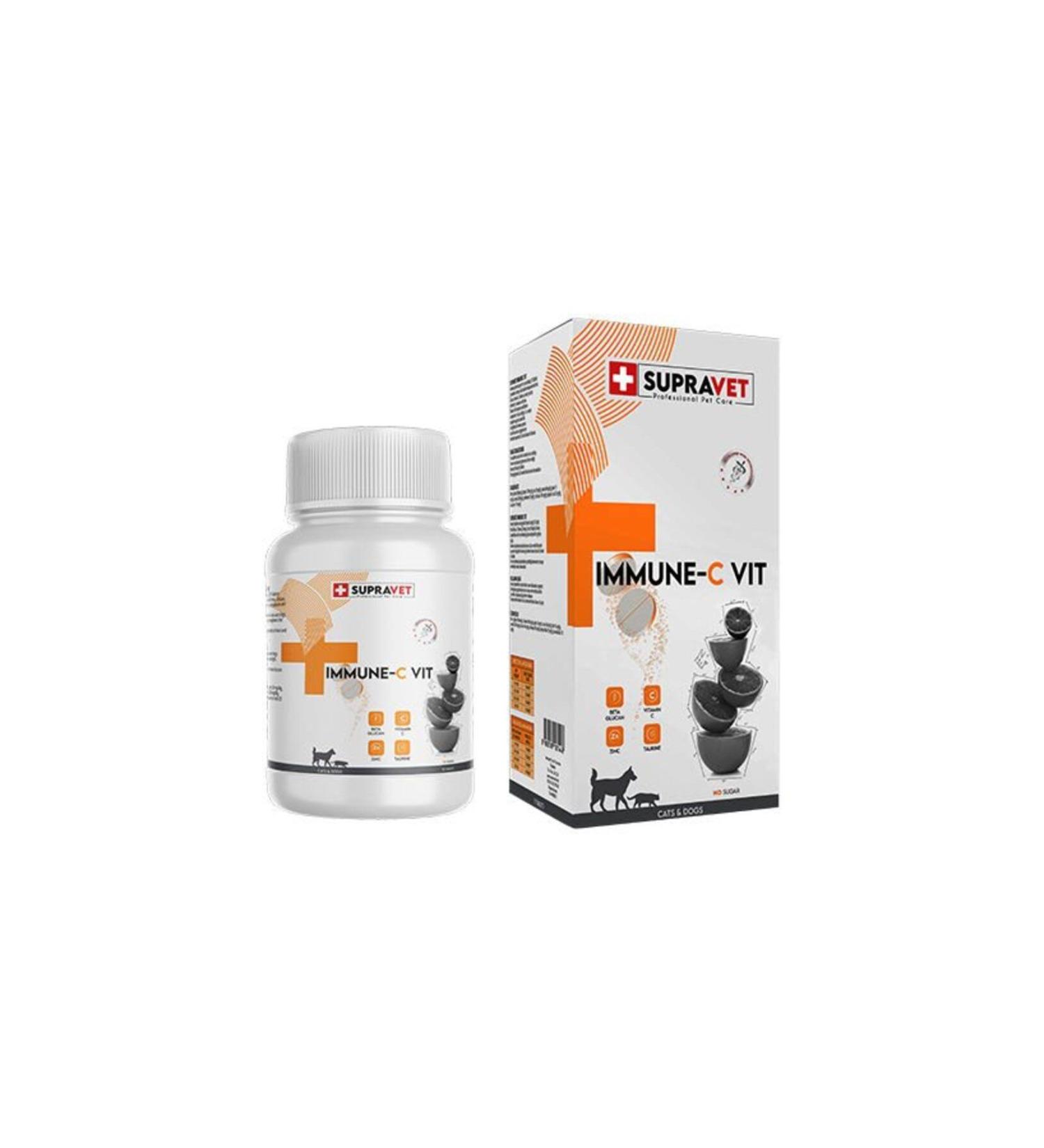 Kong Supravet Immune C-vit Immune Booster Dog Vitamin Tablet 75 Pieces