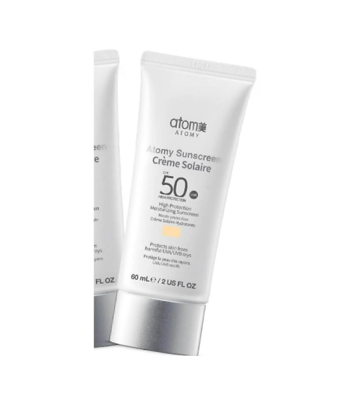 Atomy SUNSCREEN COLORED SUN PROTECTIVE SPF50+ PA+++ (BEIGE) 60ML - TRENDMU - Buy Online on GoSupps.com