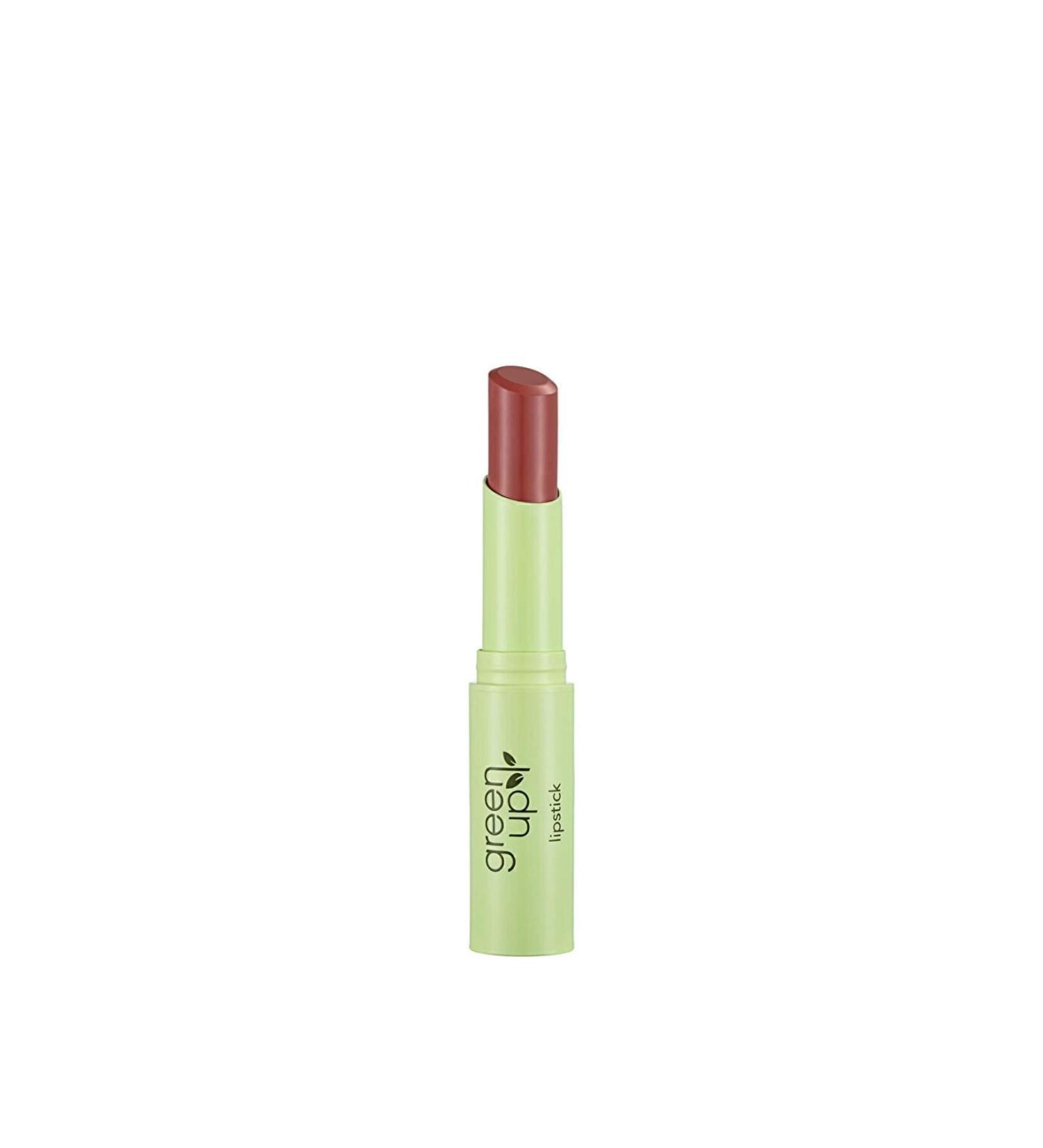 Flormar Creamy Textured Intense Pigmented Vegan Lipstick - Green Up Lipstick - 003 Natural Kiss - 4251903322188 - Buy Online on GoSupps.com