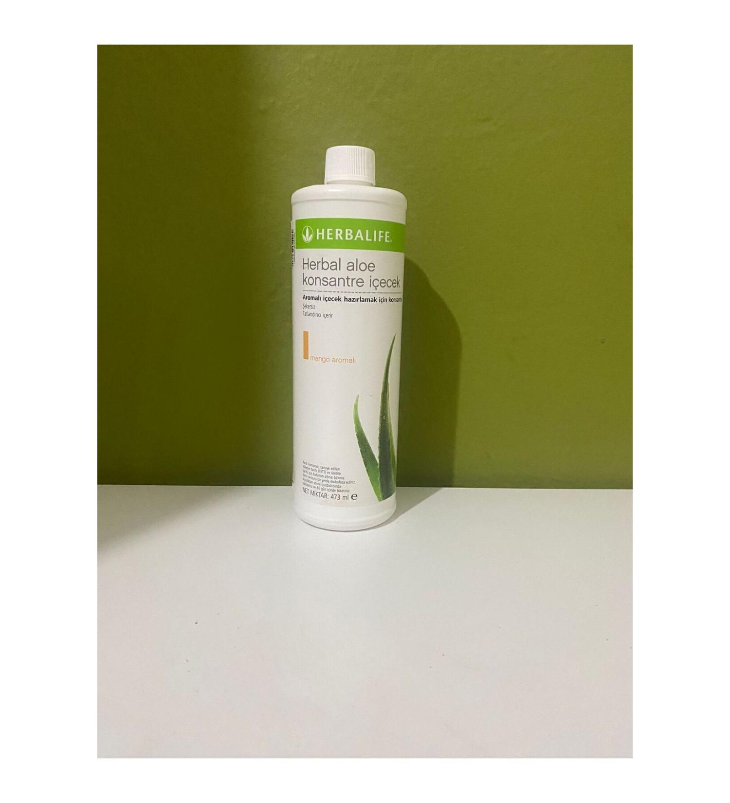 Herbalife Herbal Aloe Concentrate Drink Mango Flavor