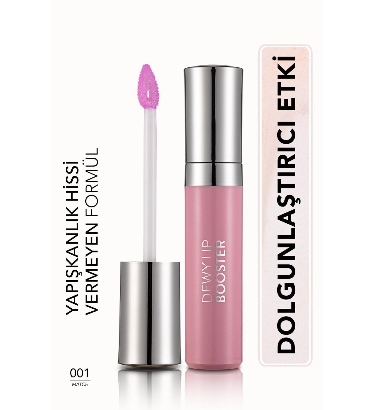 Flormar Plumping Lip Gloss (TRANSPARENT) - Dewy Lip Booster - 001 Match - 8690604619030 - Buy Online on GoSupps.com