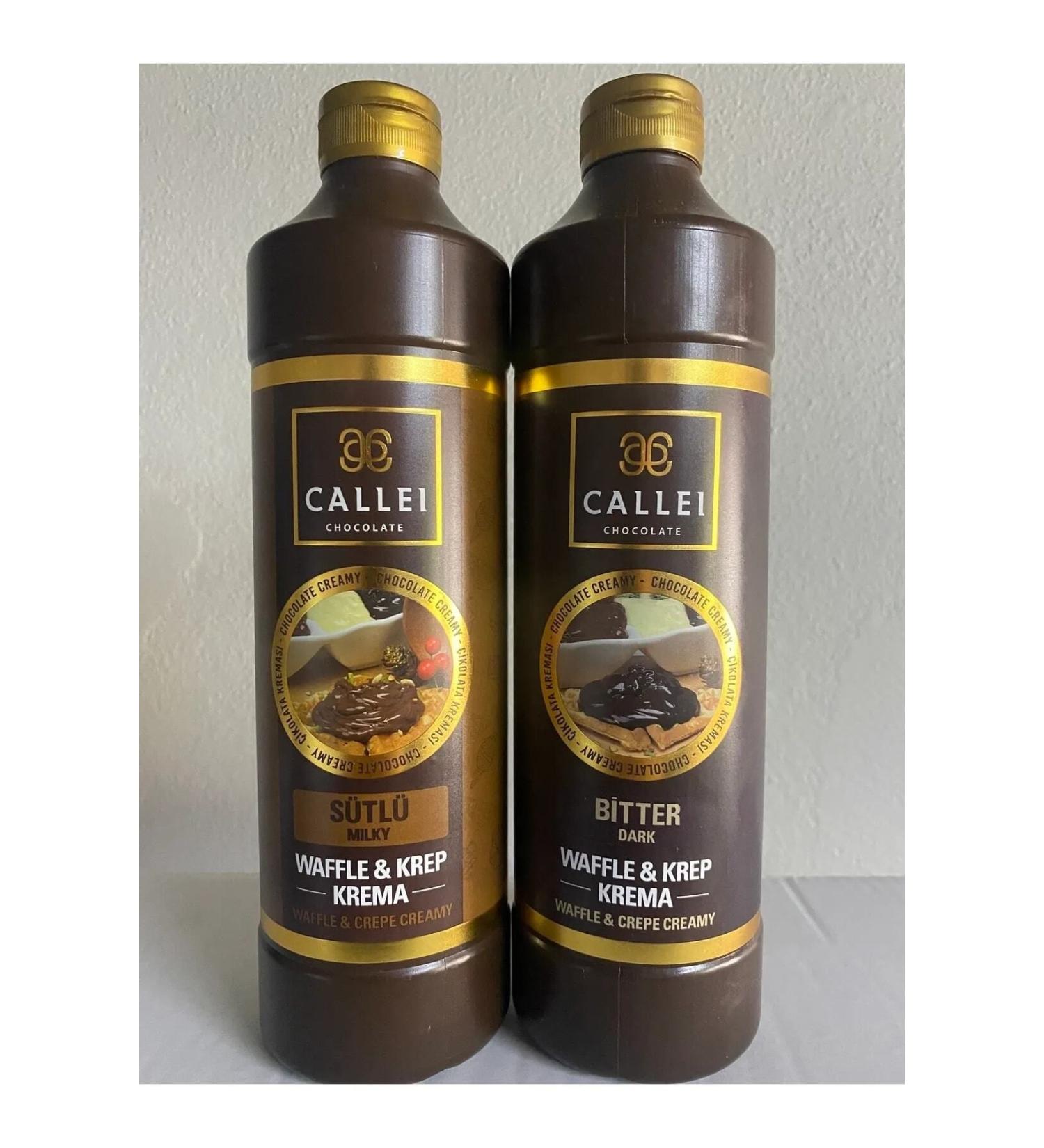 Callei Bitter & Milky 1000gr Waffle Sauce