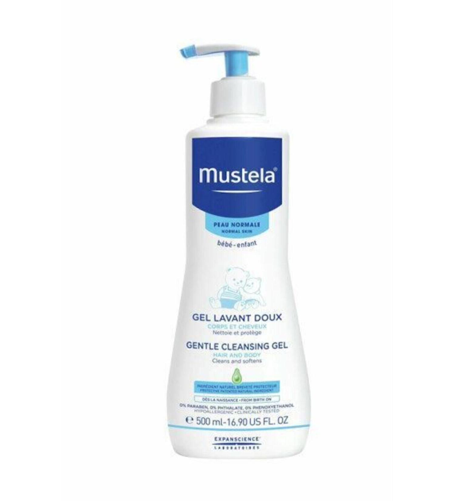 Mustela Gentle Cleansing Dermo Cleansing Newborn Hair Body Shampoo