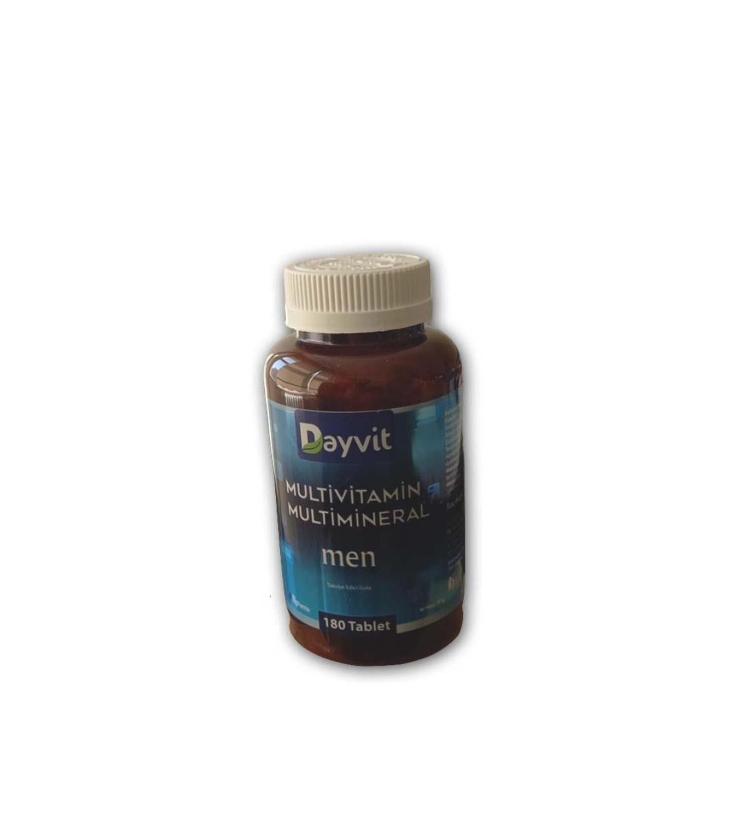 Dayvit Multivitamin Men 180 Tablets