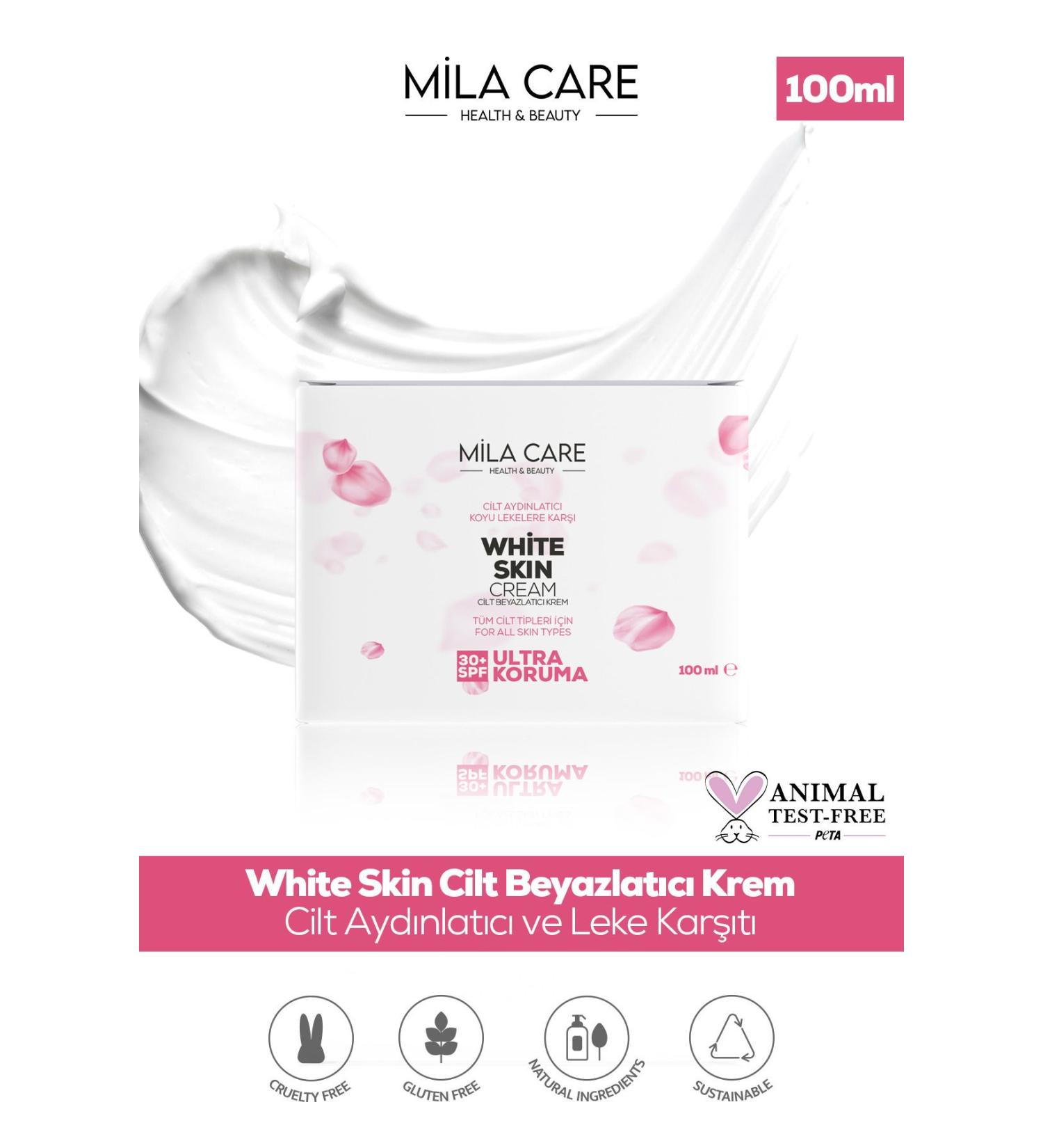 M LA CARE White Skin Skin Whitening Blemish Cream 30+ Spf 100ml - Buy Online on GoSupps.com