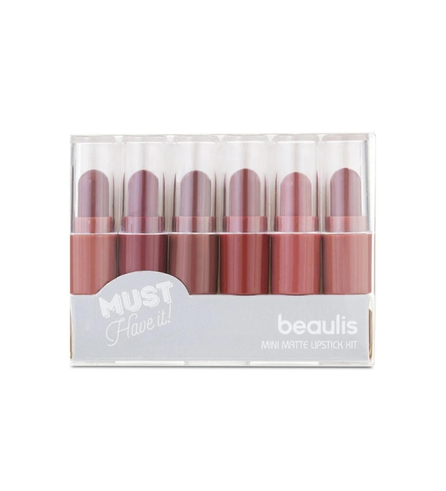 beaulis Mini Matte Lipstick Must Have Set 227 Favourites