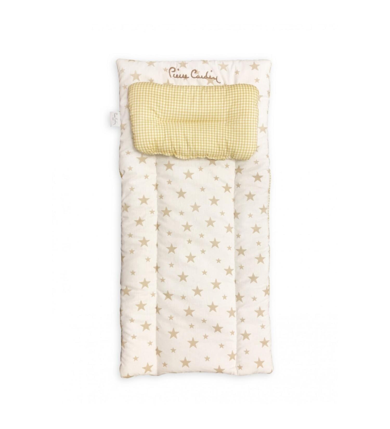 Pierre Cardin Luxury Embroidered Changing Mat - Ecru