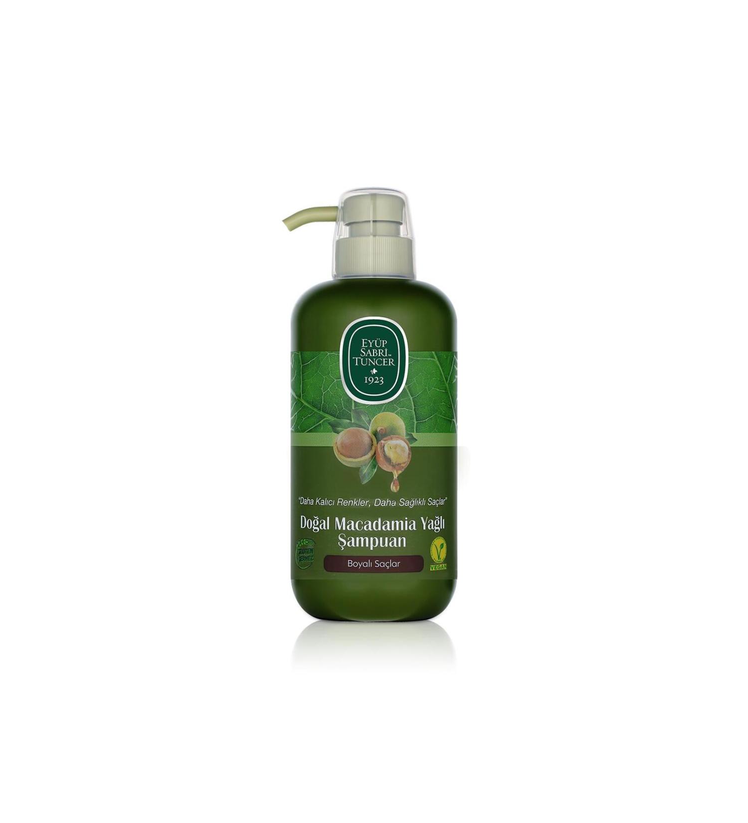 Ey p Sabri Tuncer Natural Macadamia Oil Shampoo 600 ml - Buy Online on GoSupps.com