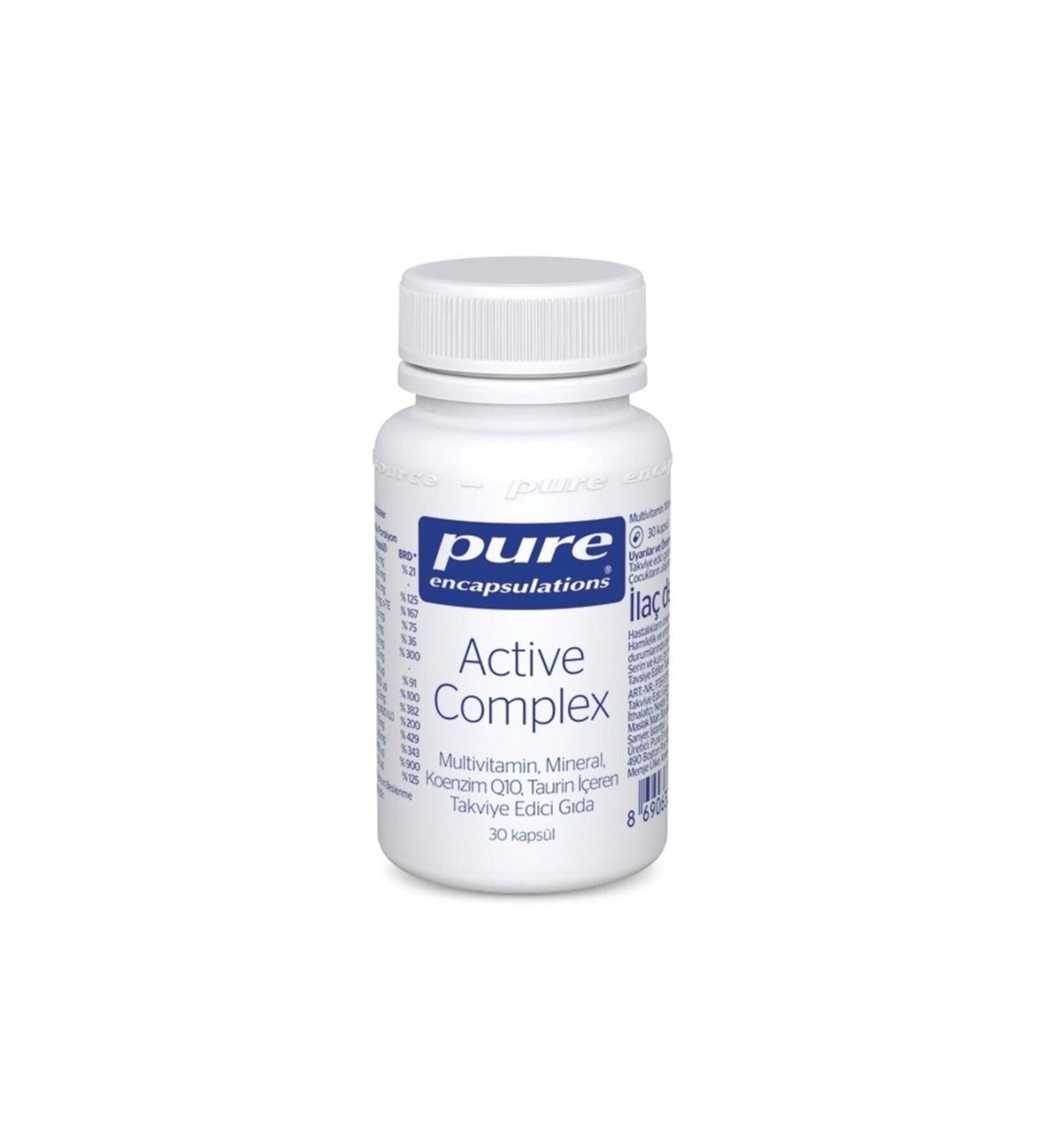 Pure Encapsulations Pure Active Complex 30 Capsules