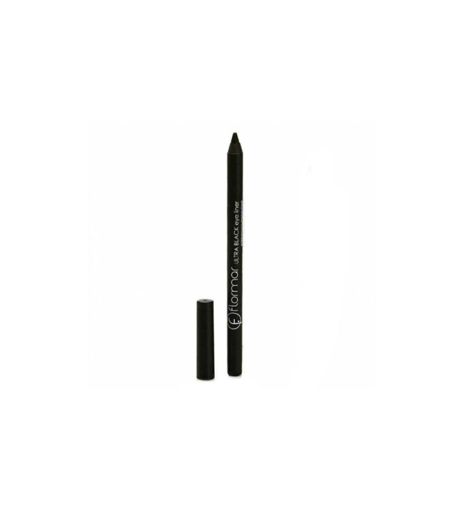 Flormar Intense Color Soft Tip Eye Pencil (BLACK) - Ultra Eyeliner - 001 Black - 8690604081431