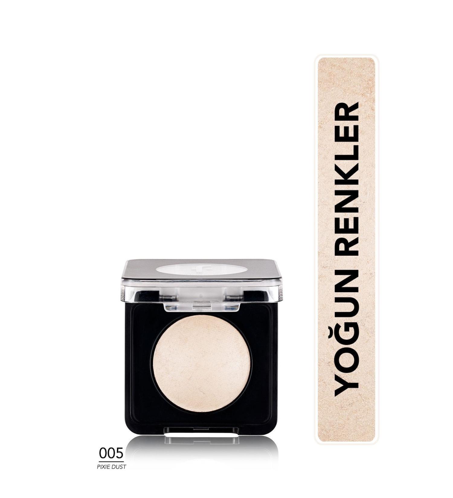 Flormar Intense Shiny Eyeshadow - Baked Eyeshadow -005 Pixie Dust- 8682536052429 - Buy Online on GoSupps.com