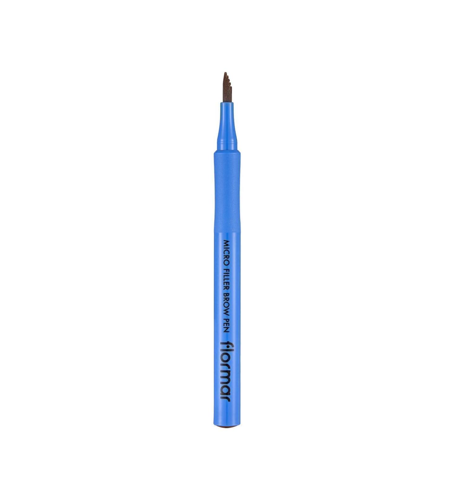 Flormar Eyebrow Filling Pen (Brow) - Brow Micro Filler Pen - 002 Brown - 8682536020459