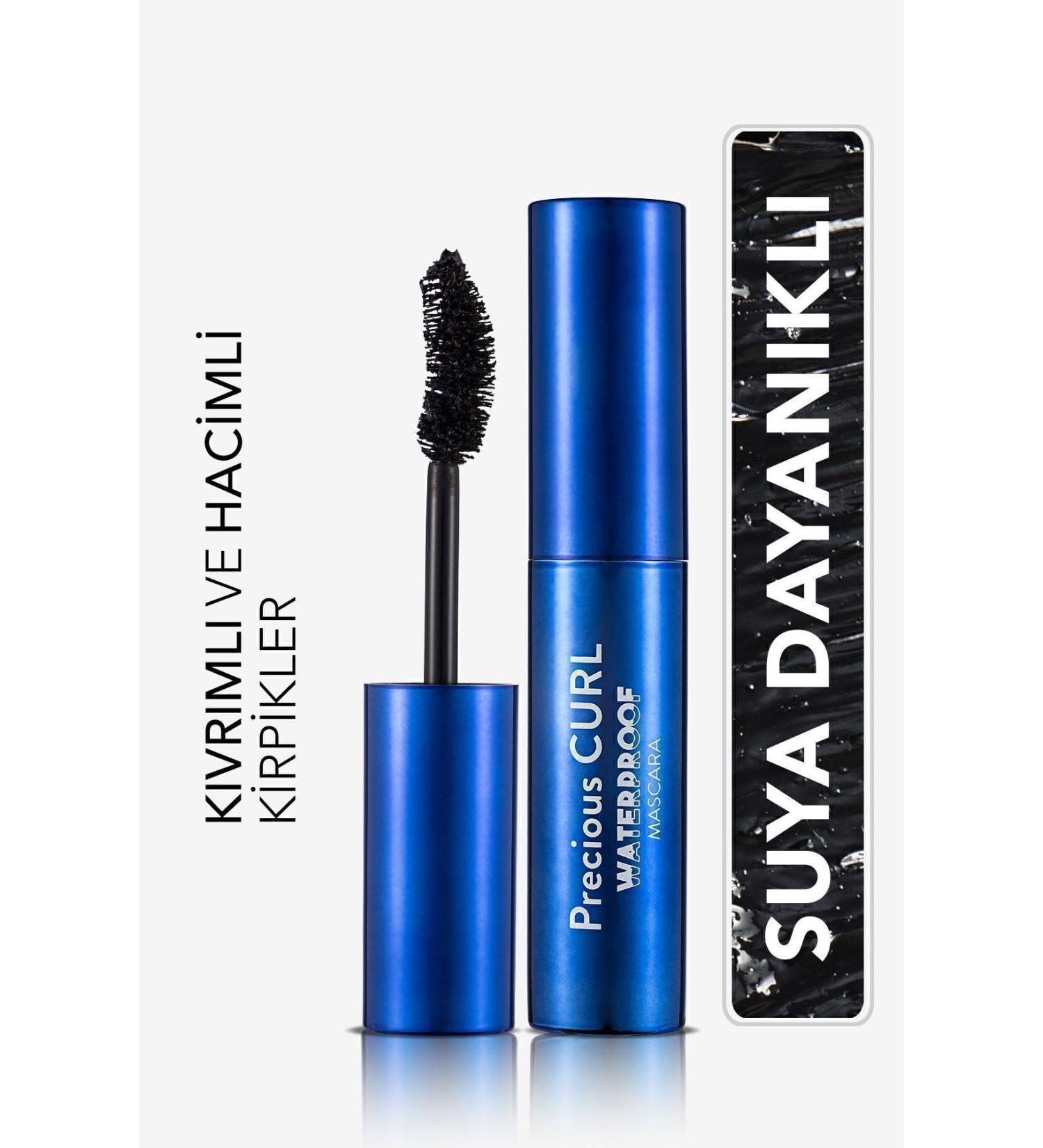 Flormar Volume and Curl Waterproof Mascara (INTENSIVE BLACK) - Precious Curl Mascara - 003 - 8690604542376 - Buy Online on GoSupps.com