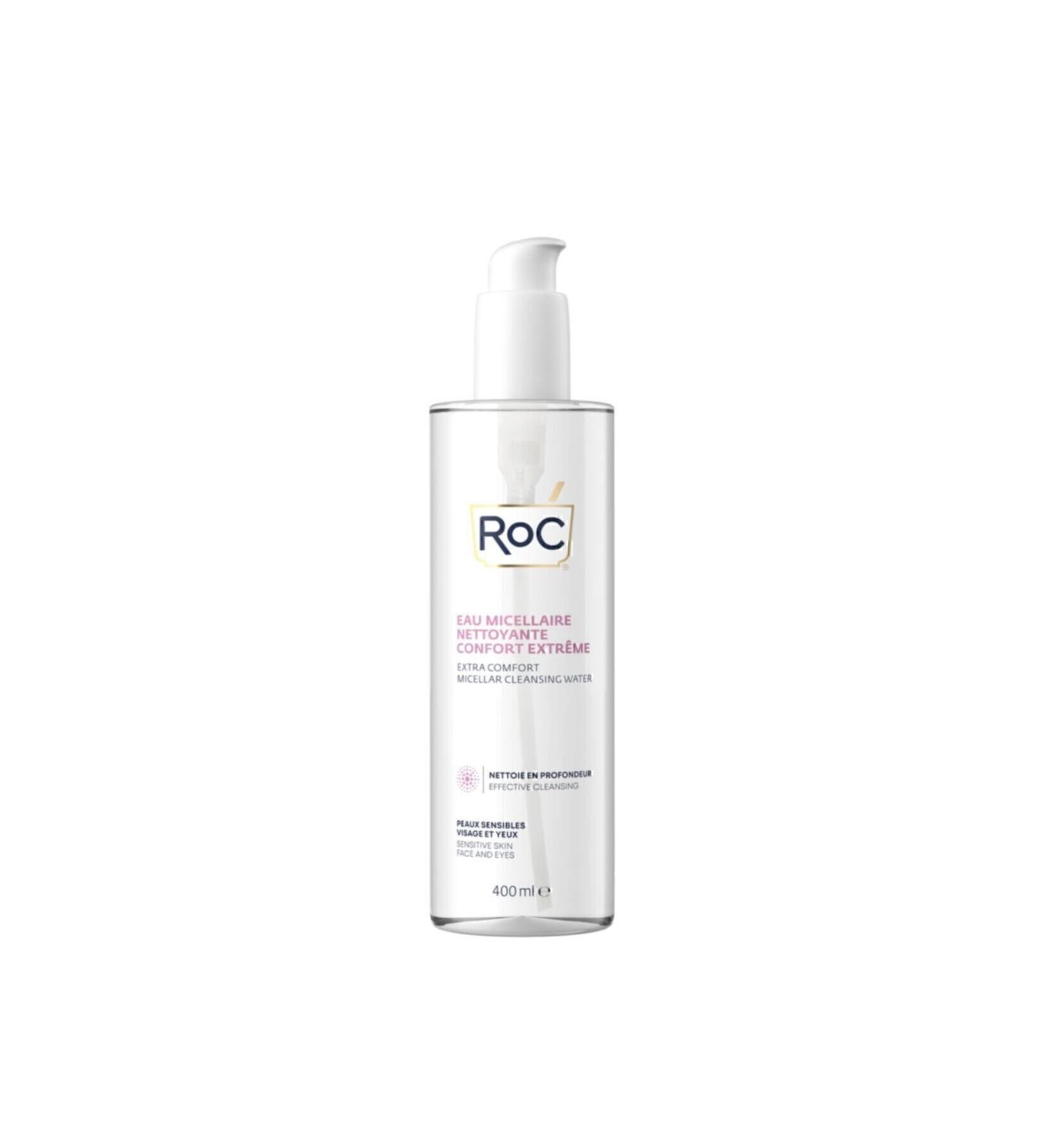 Roc Extra Comfort Cleansing Water Micellar 400 Ml Arm 5123165