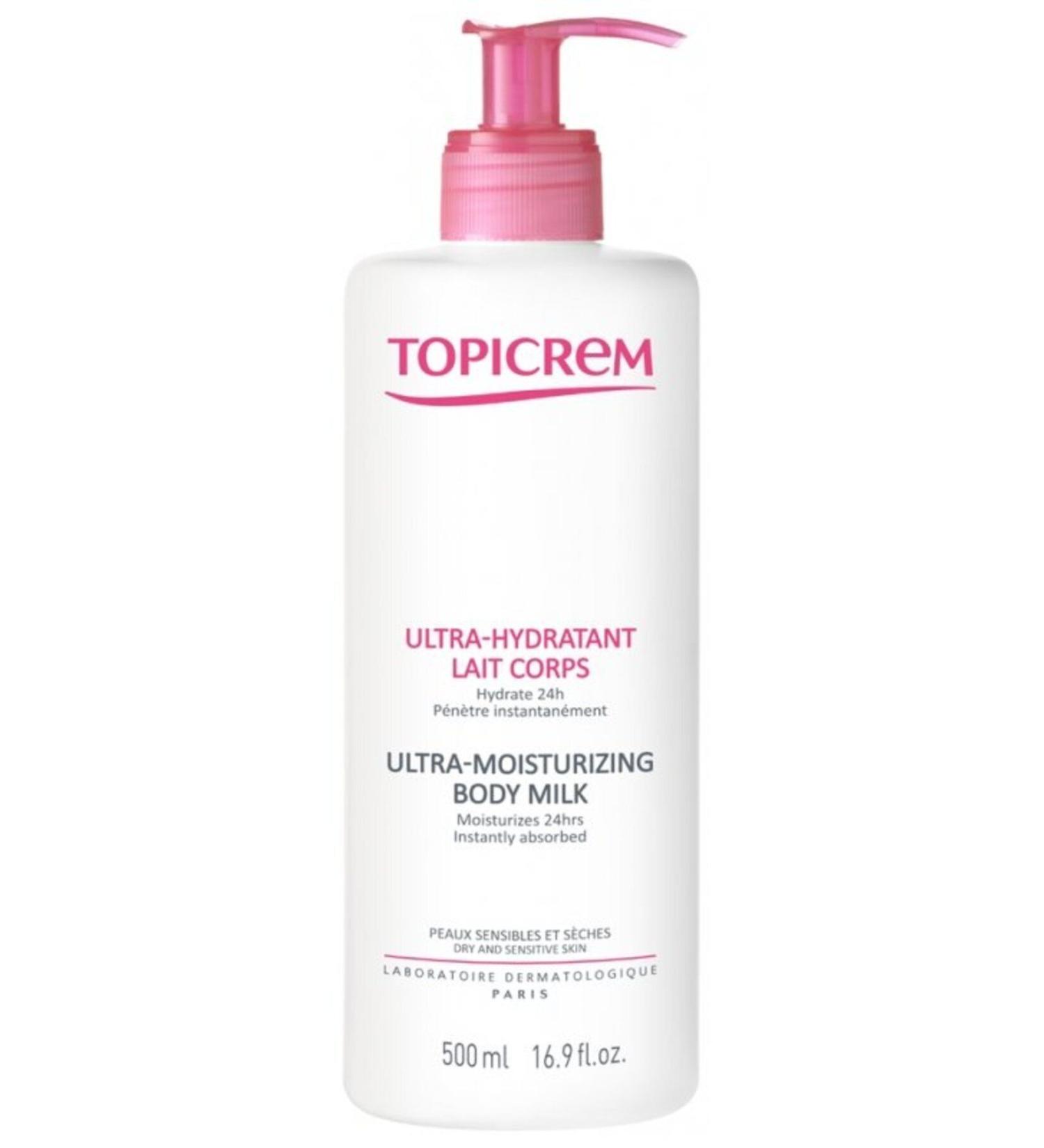 Topicrem Ultra Moisturizing Body Milk 500 ml