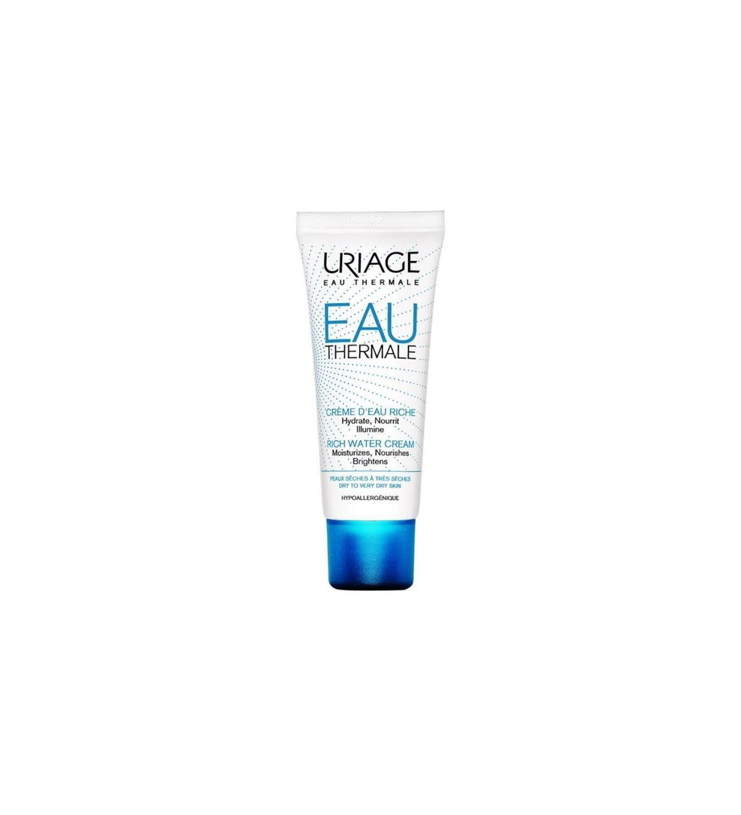 Uriage Eau Thermale Rich Water Based Moisturizing Cream 40 ml