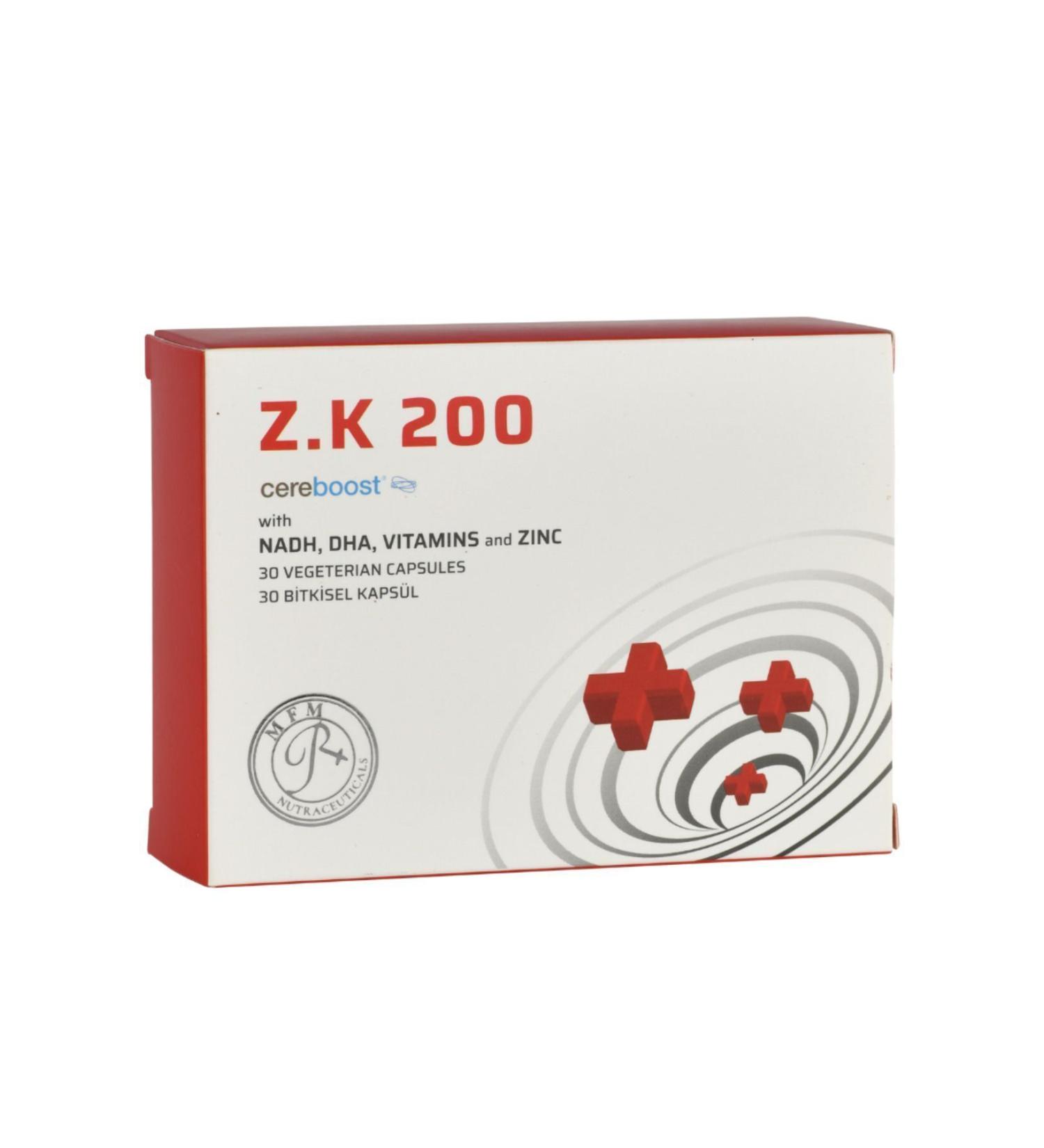 MFM NUTRACEUTICALS Zk 200 (30 Herbal Capsules) - Buy Online on GoSupps.com