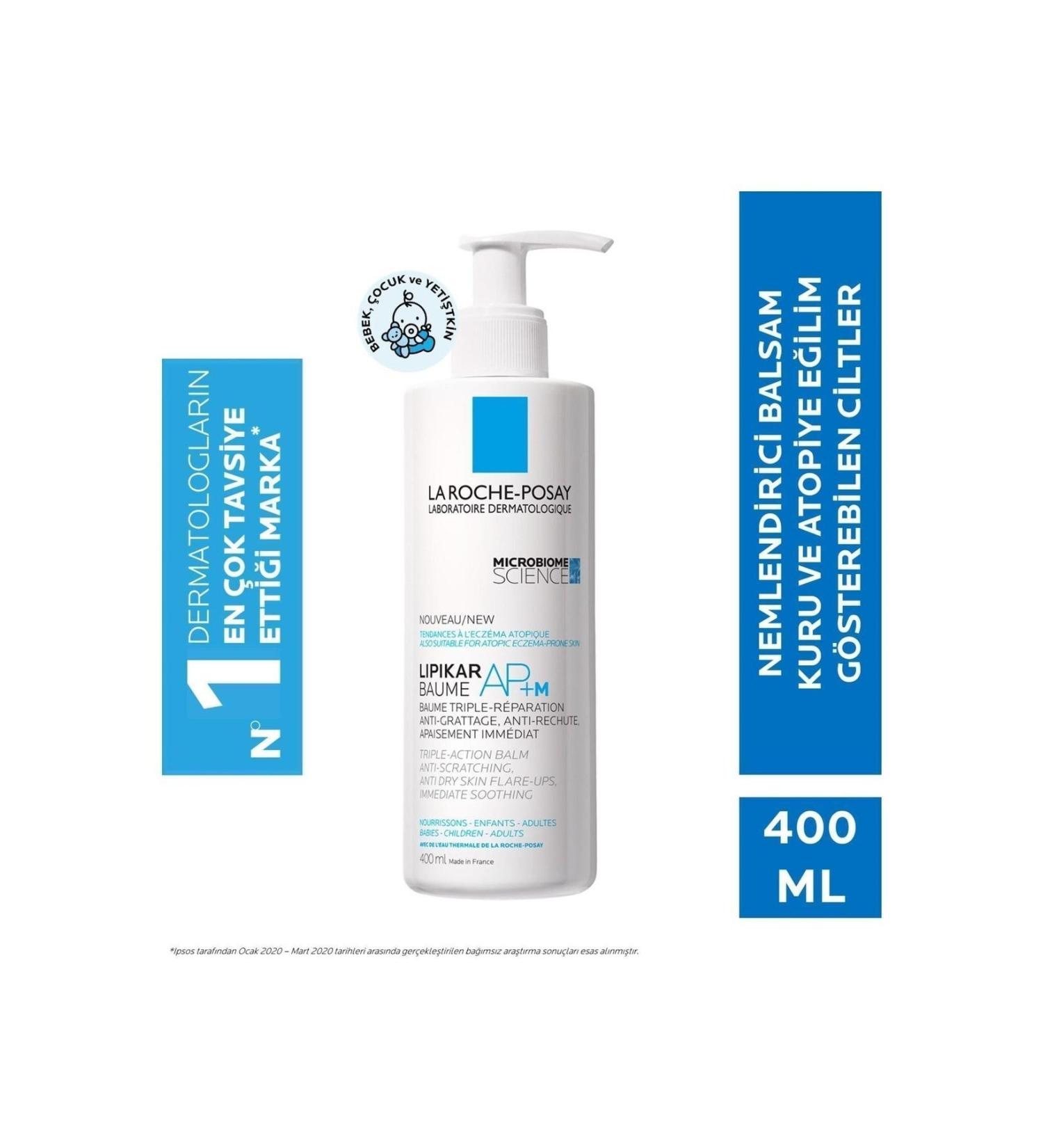 La Roche Posay Lipikar Baume Ap+ M Soothing Balm 400 Ml - Buy Online on GoSupps.com