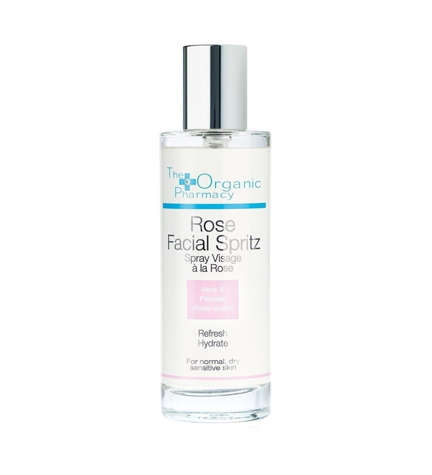 The Organic Pharmacy Rose Essence Soothing Toner Rose Facial Spritz 100 Ml 5060063490496
