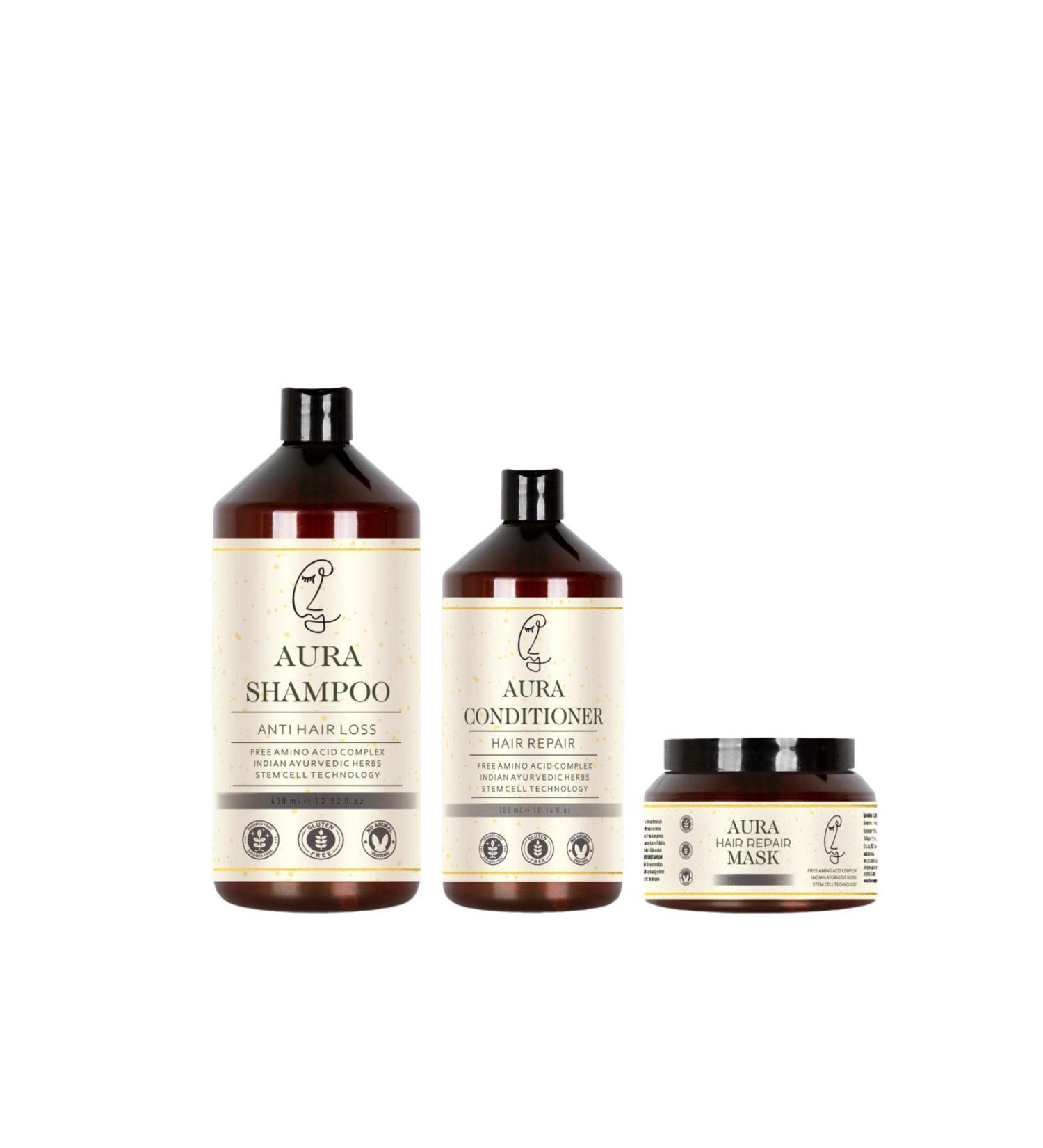 Aura SHAMPOO-HAIR CARE CREAM-MASK