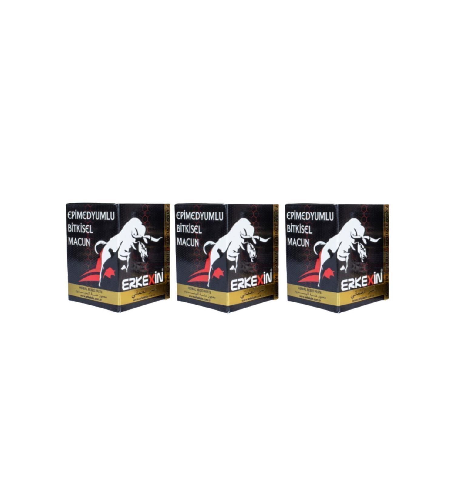 Erkexin Honey Ginseng Paste 240 gr 3 Pieces - Buy Online on GoSupps.com
