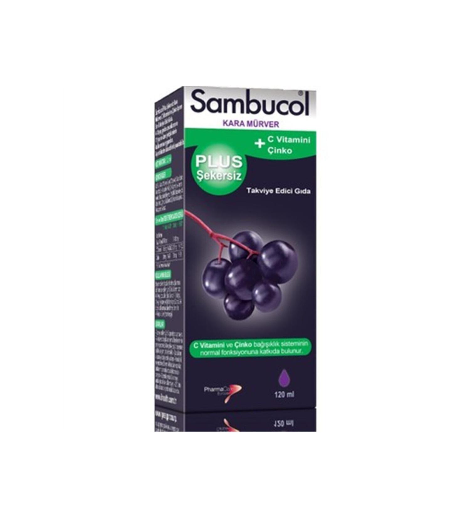 Sambucol Plus Sugar Free Syrup 120 ml