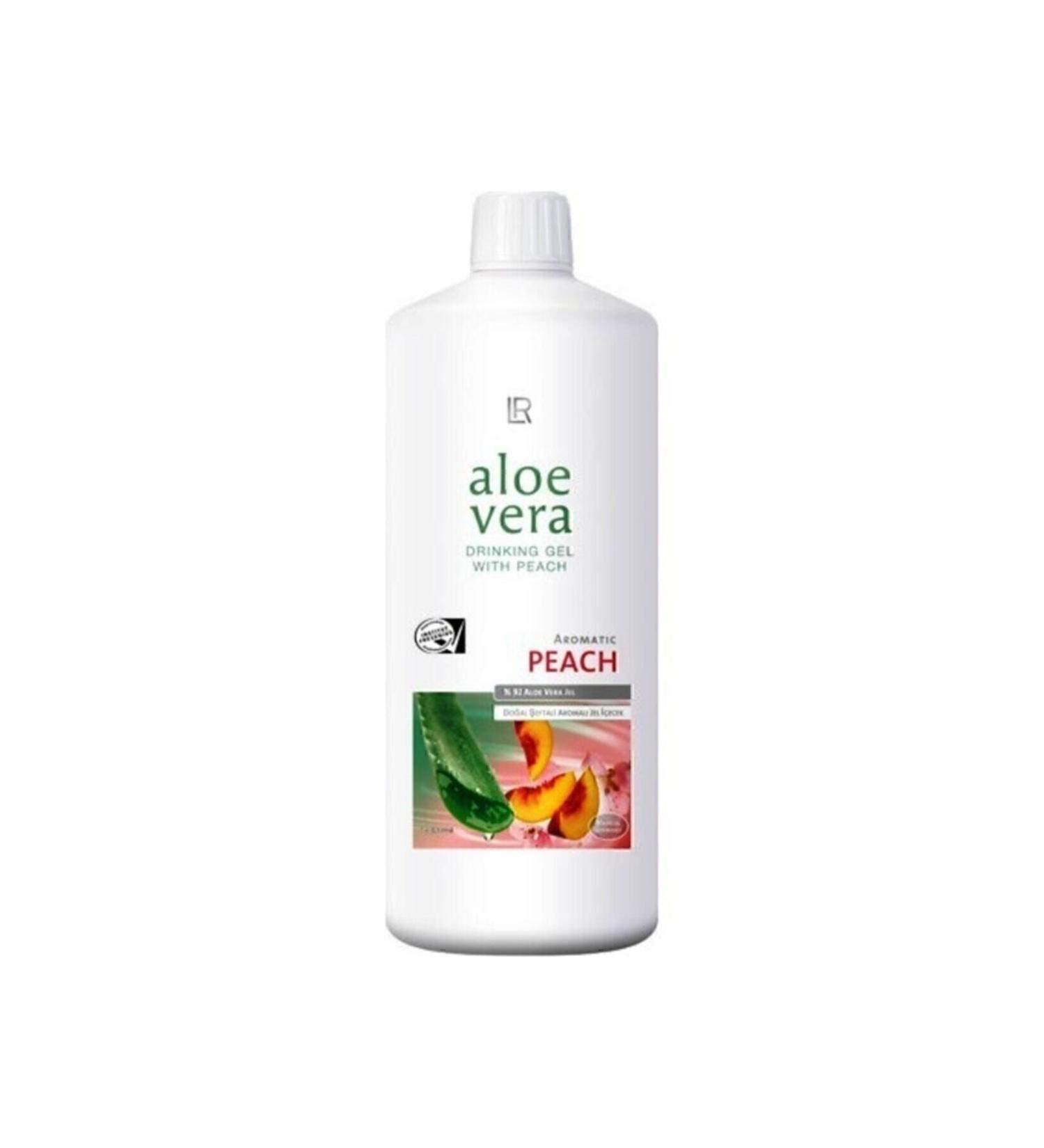 LR Aloe Vera Gel Drink Peach 1000ml - Buy Online on GoSupps.com