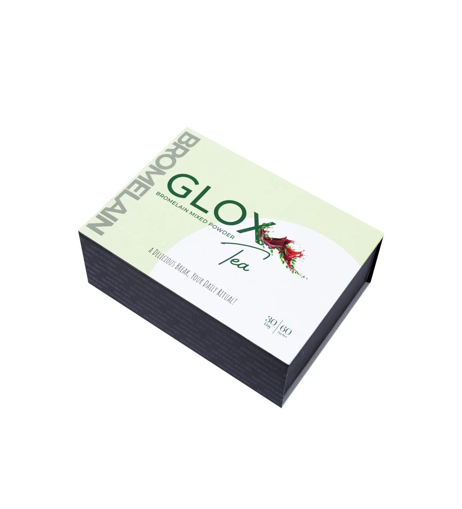 GLOX Herbal Detox Tea 60 Pieces 1 Month Use