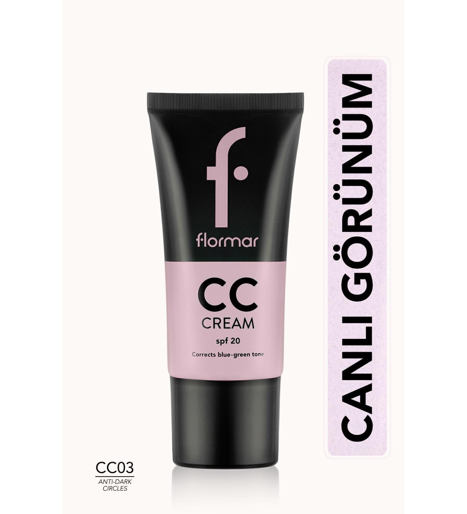 Flormar Dark Spot Prevention Cc Cream (Pink)-Cc Cream -Cc03-8690604534722 - Buy Online on GoSupps.com