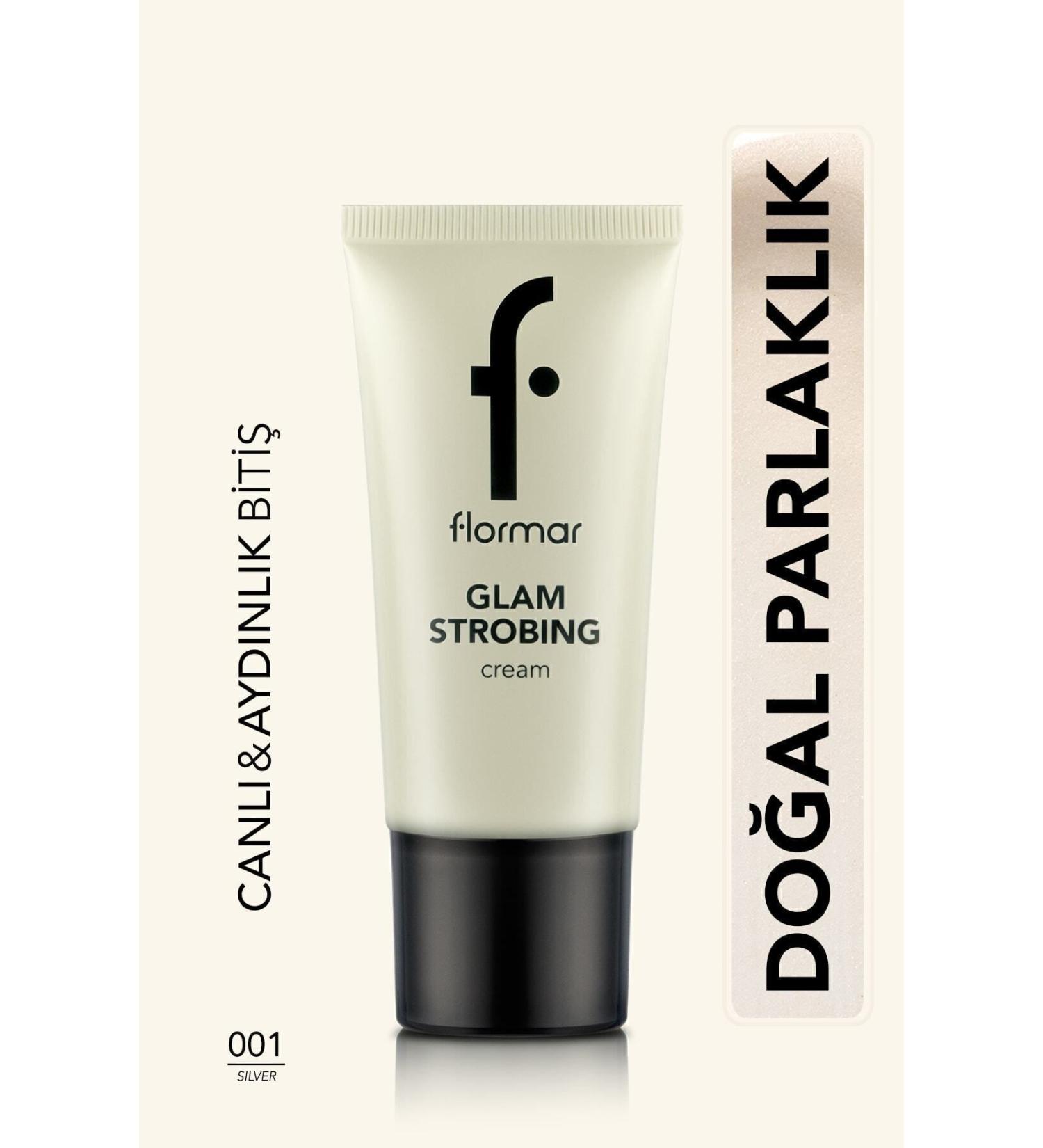 Flormar Illuminating Make-up Base (SILVER) - Glam Strobing Cream - 001 Silver - 8690604645909 - Buy Online on GoSupps.com