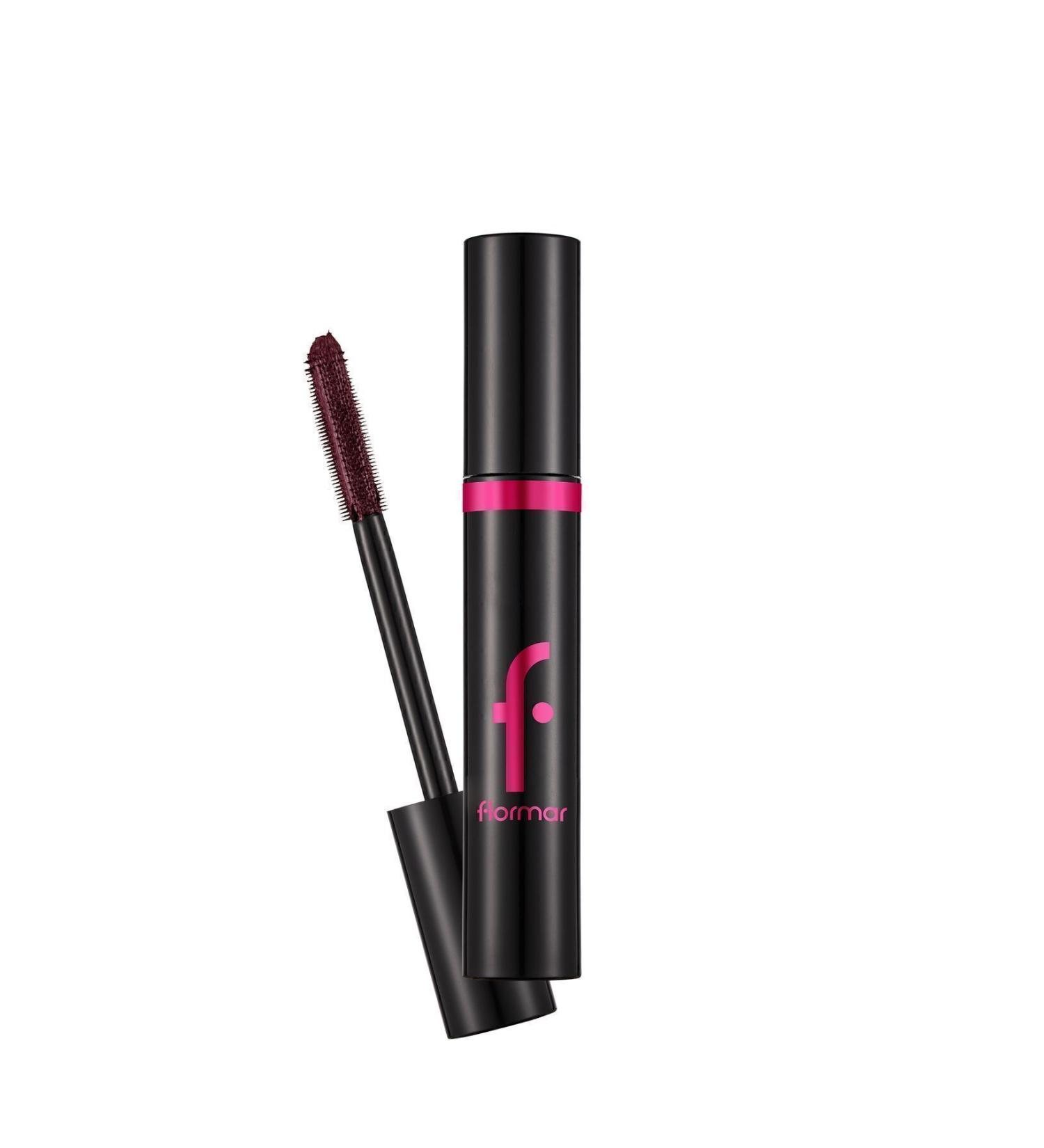 Flormar Colored Plumping Mascara (PURPLE) - Color Your Life Mascara - 004 Purple Plum - 8690604628506 - Buy Online on GoSupps.com