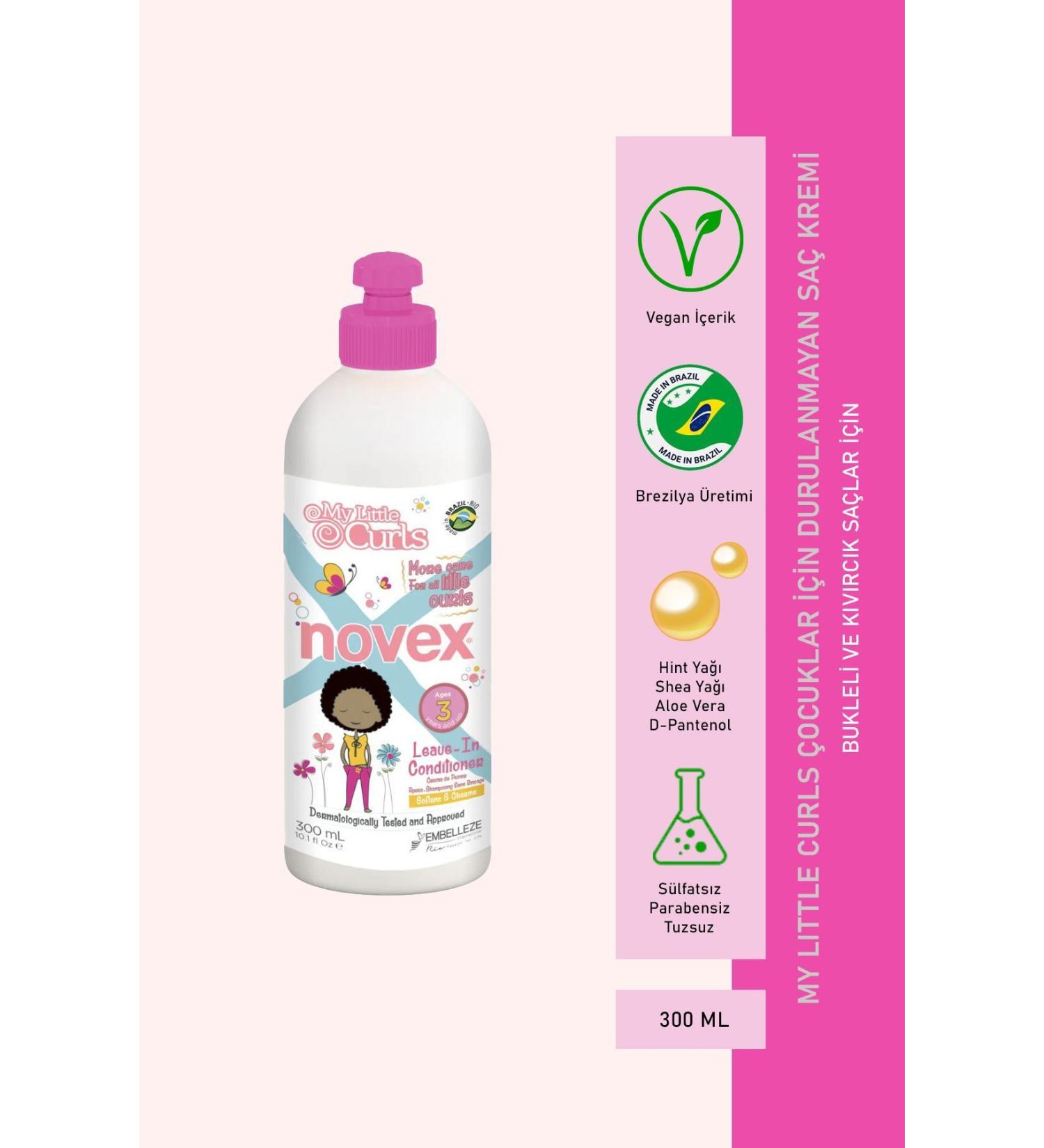 NOVEX My Little Curls Leave-In Conditioner for Children 300ml - Buy Online on GoSupps.com