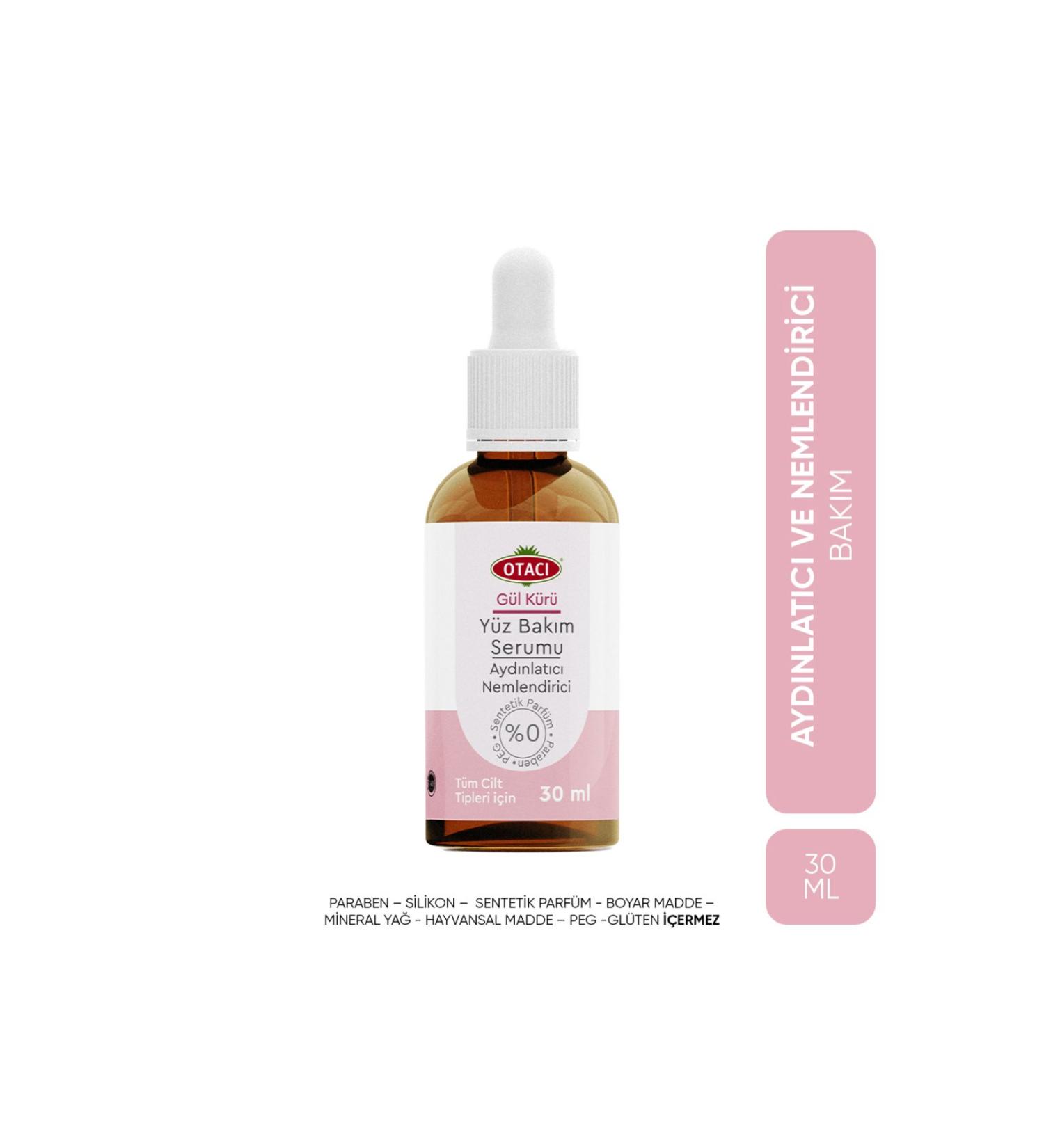 Otac Rose Cure Brightening Moisturizing Face Care Serum